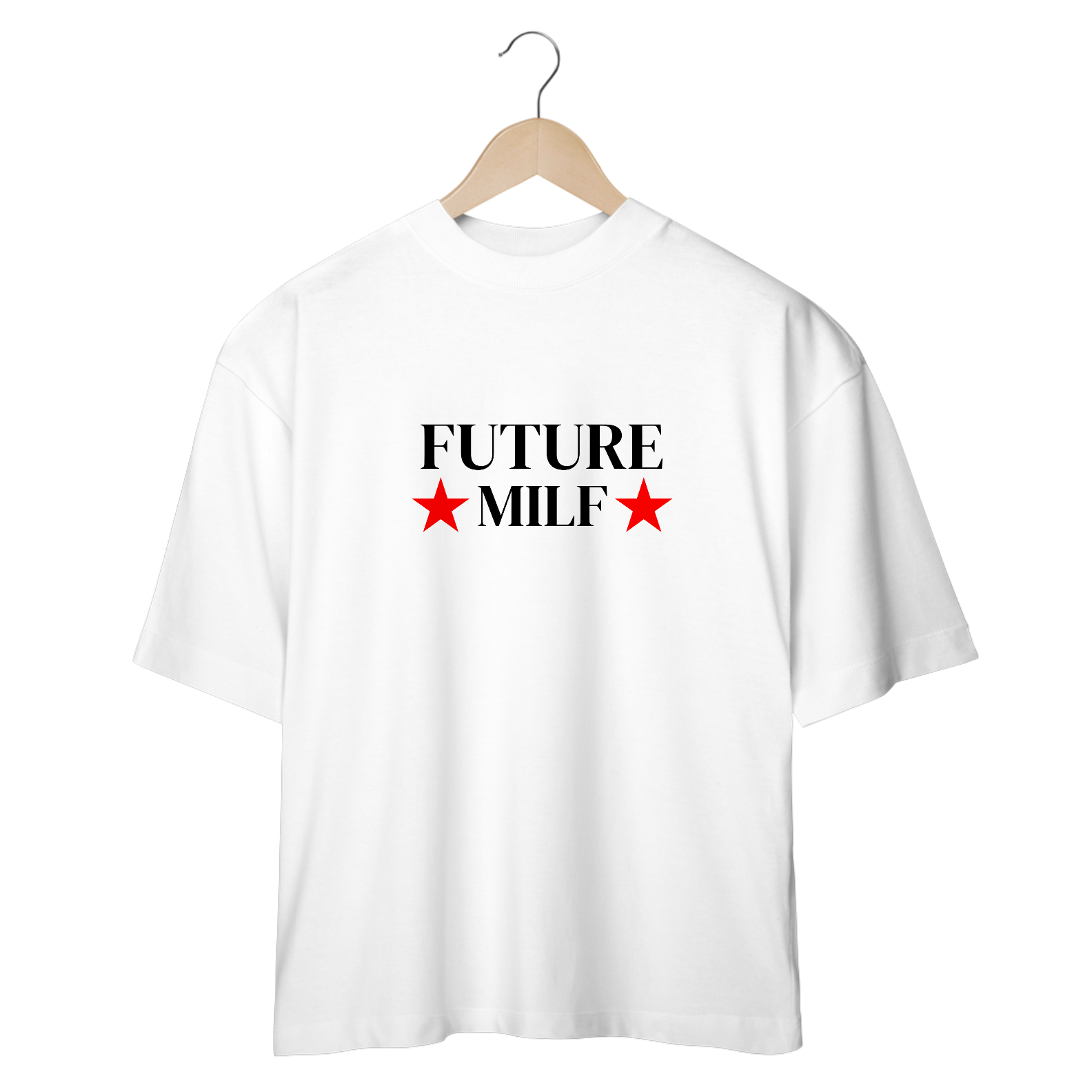 Nome do produto: Camiseta Oversized - Future Milf