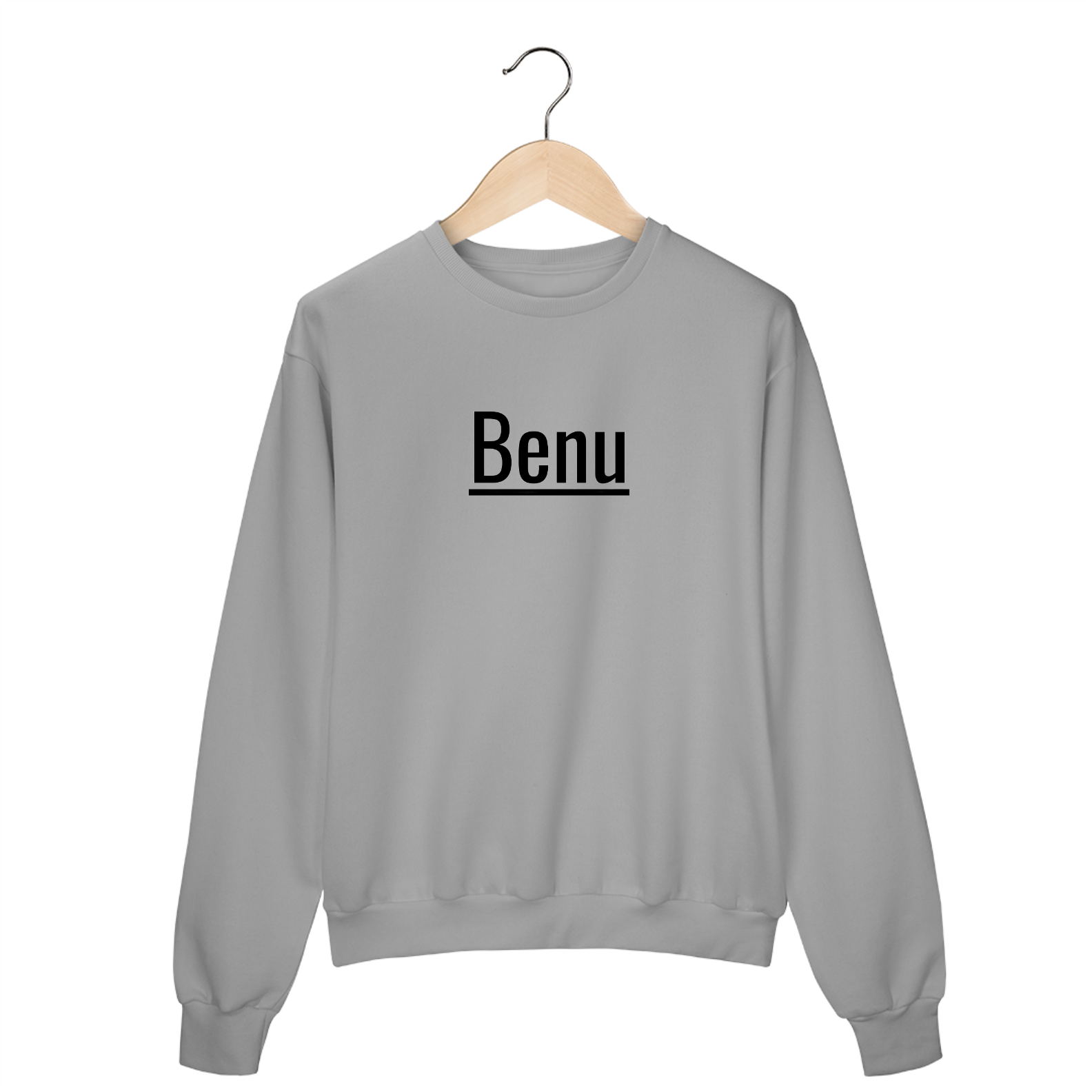 Nome do produto: Moletom Fechado Benu