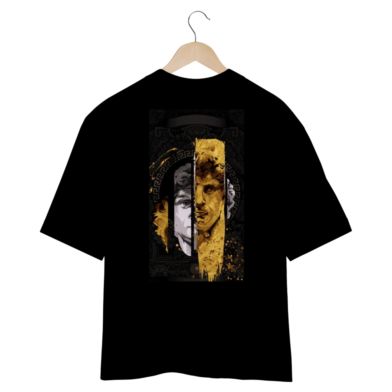 Nome do produto: Camiseta Oversized Duality – Drop Gods of Olympus