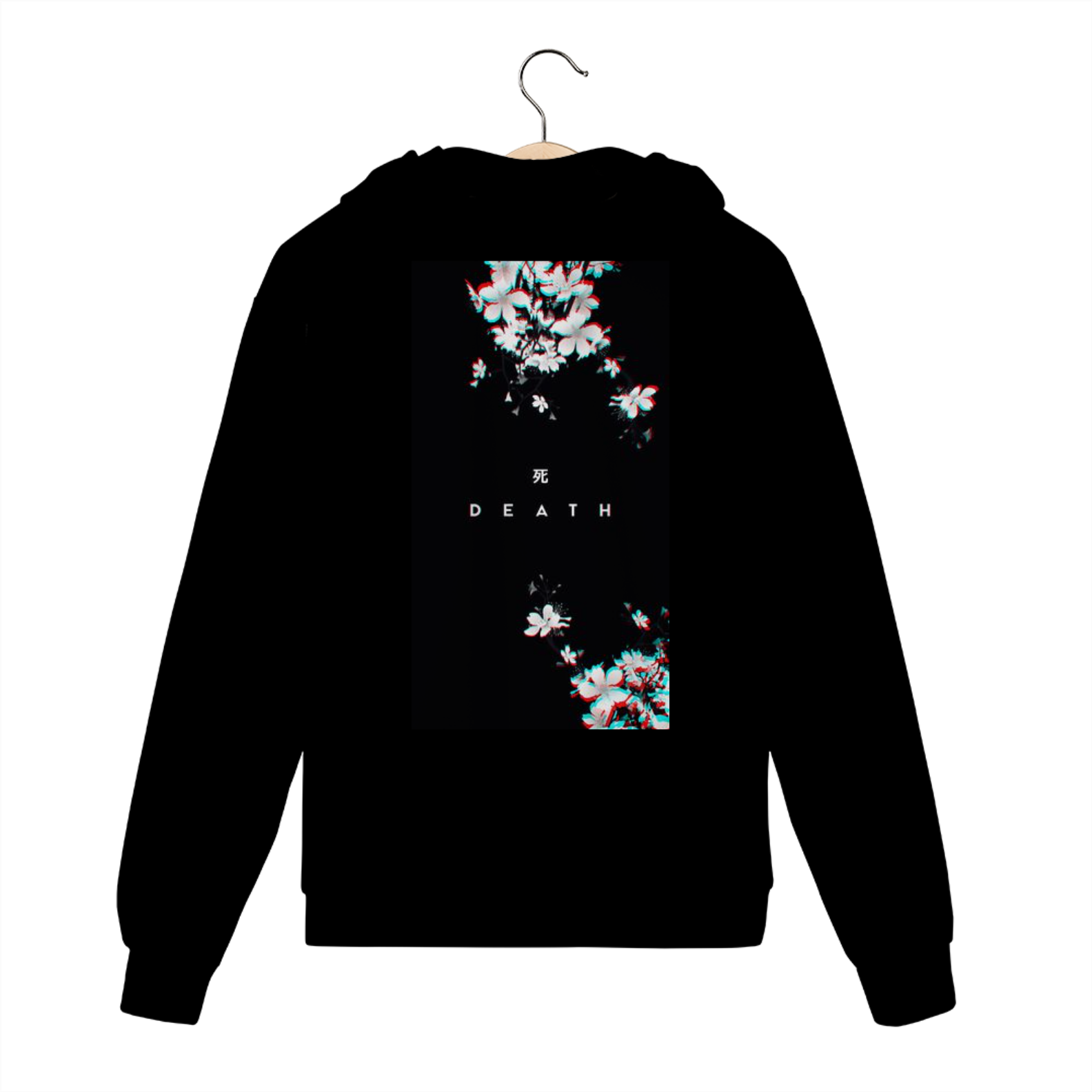 Nome do produto: Moletom Death & Blooms – Drop ENFRENTE