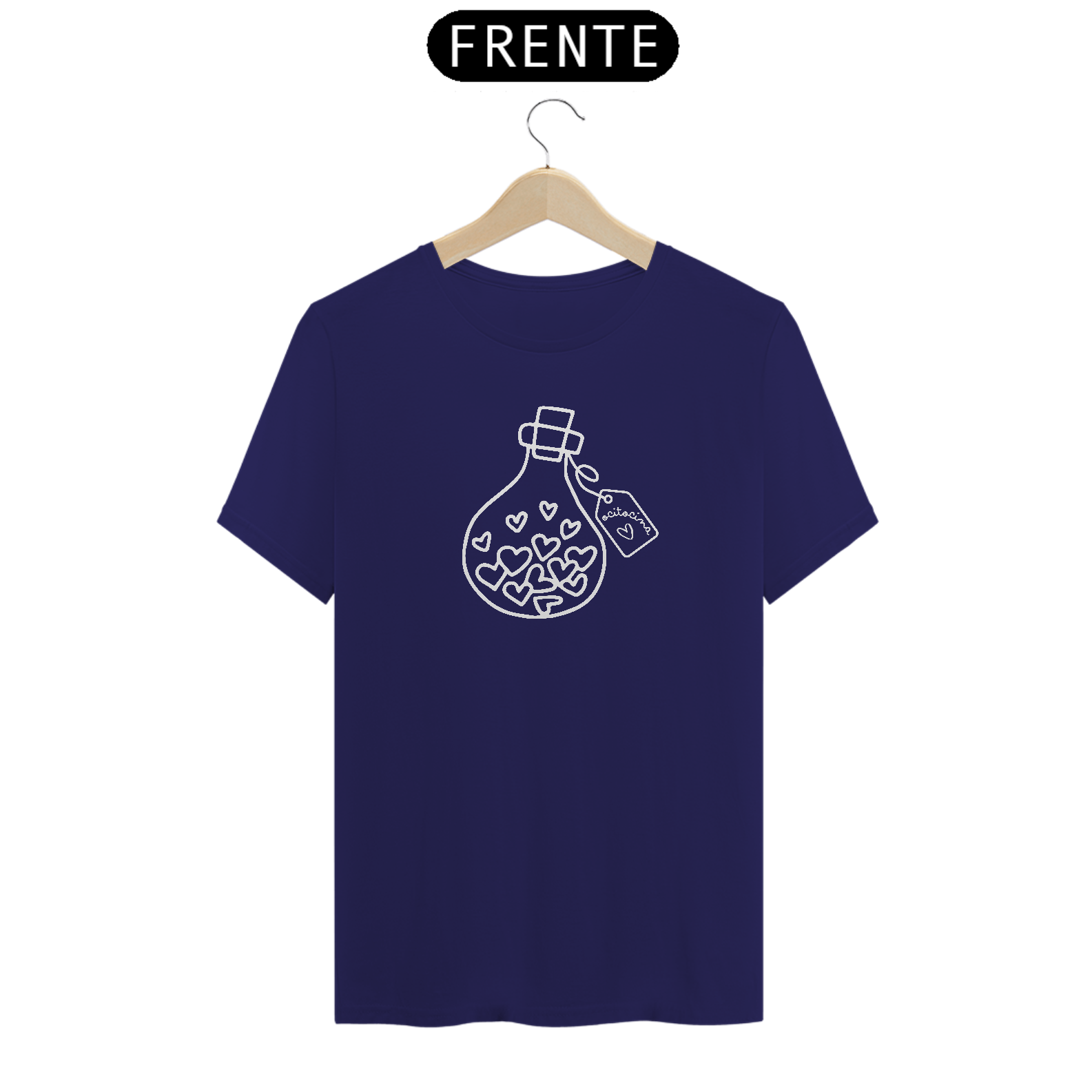 Nome do produto: T-shirt - Poção ocitocina