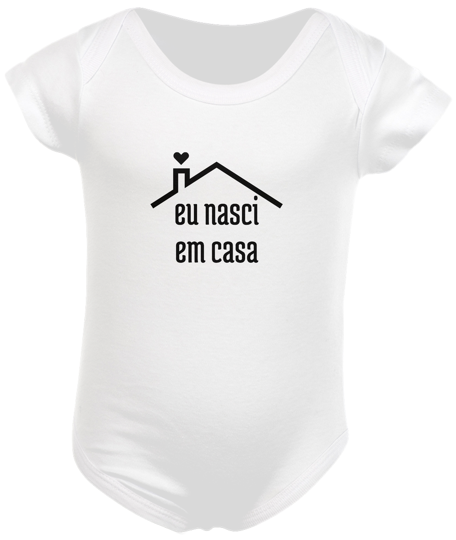 Nome do produto: Body - Eu nasci em casa