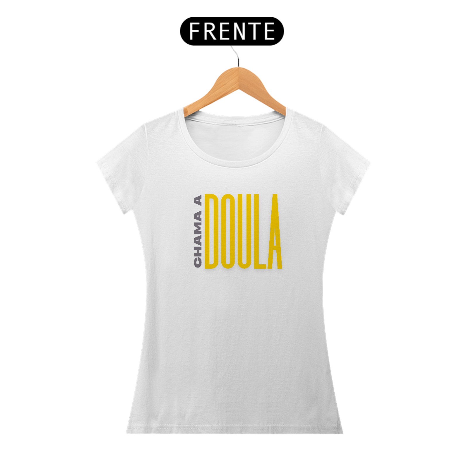 Nome do produto: Baby Look - Chama a doula