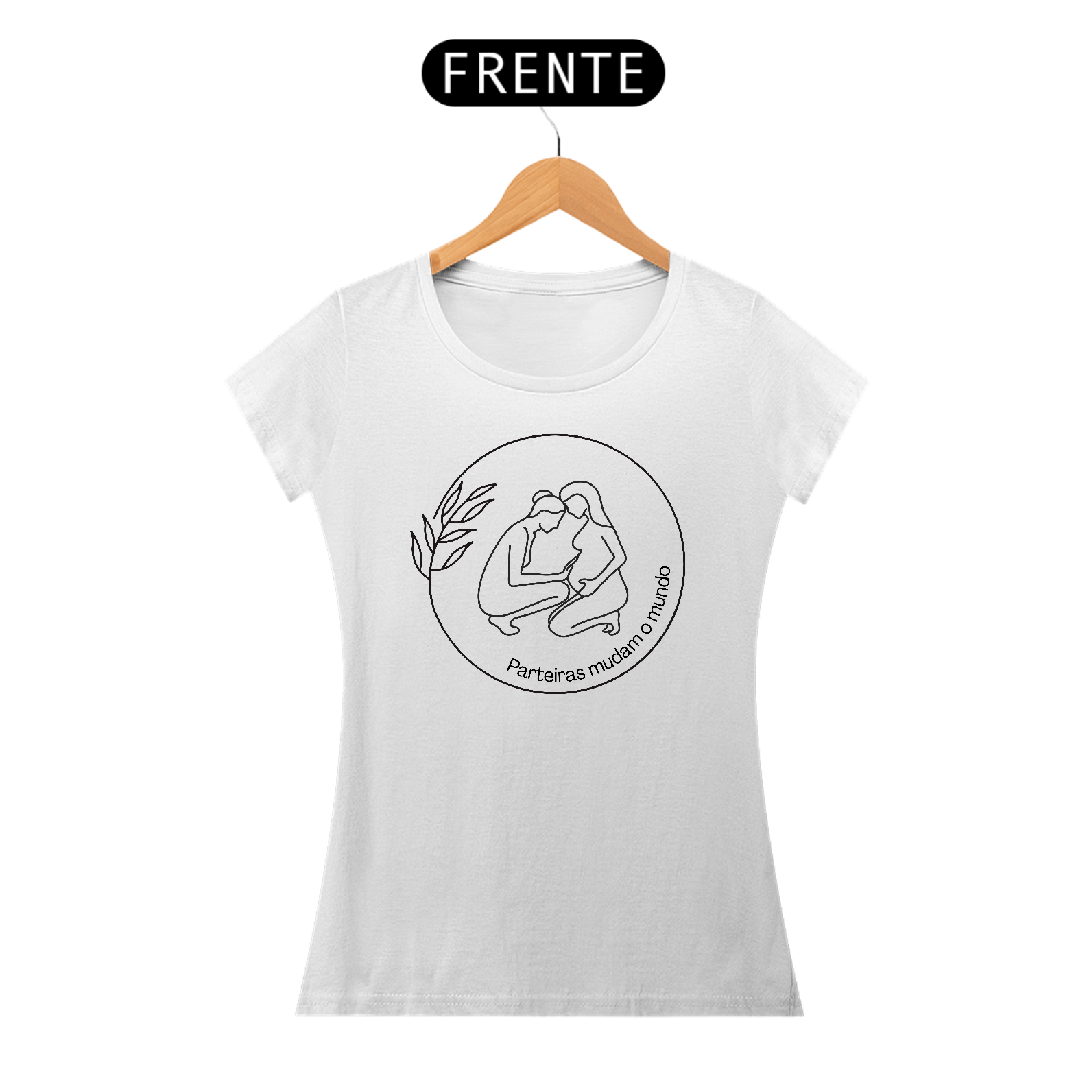 Nome do produto: Baby Look - Parteiras mudam o mundo