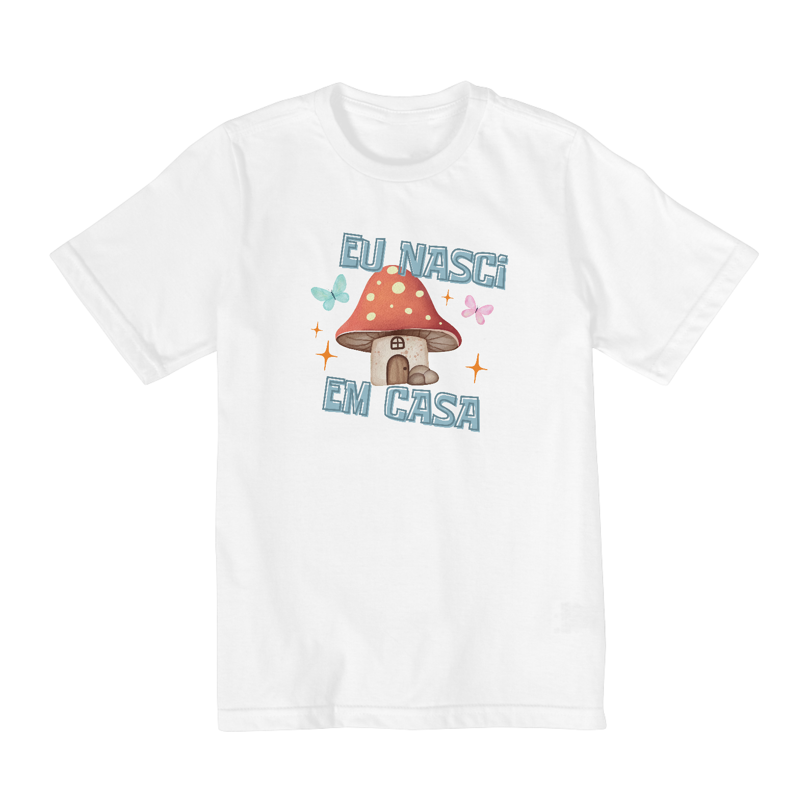 Nome do produto: Camiseta Infantil - Cogumelo