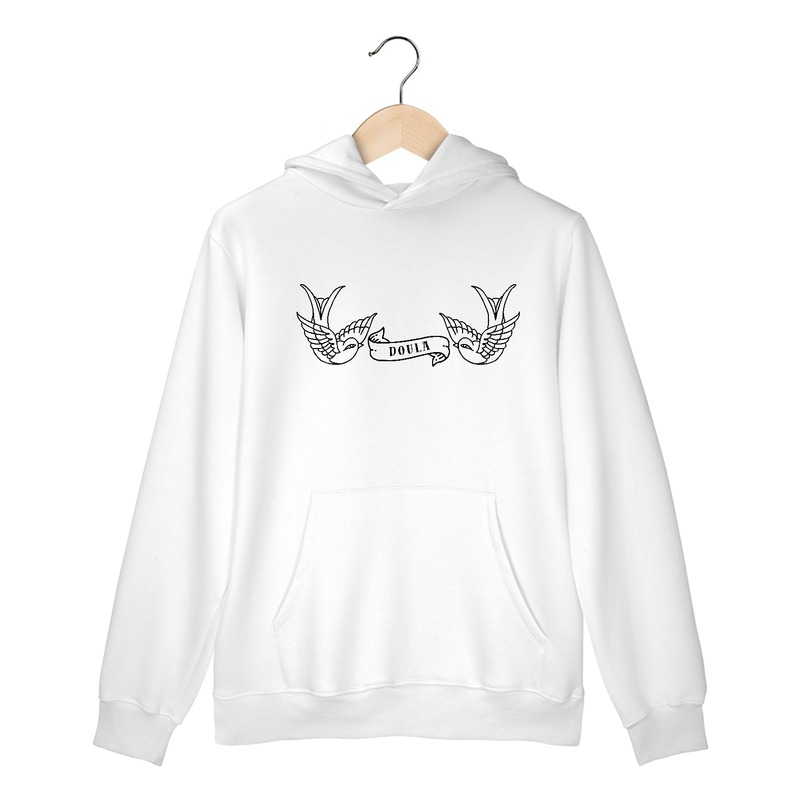 Nome do produto: Moletom Canguru - Faixa doula