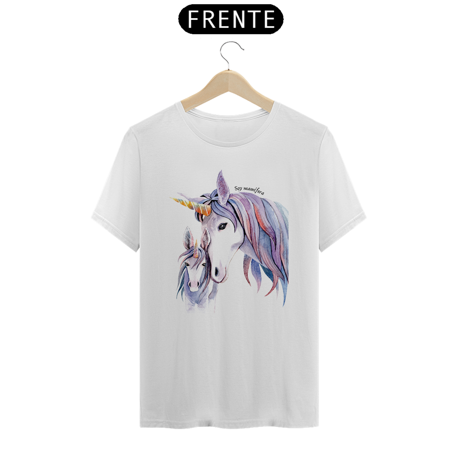 Nome do produto: T-shirt Mamíferas - Unicórnio