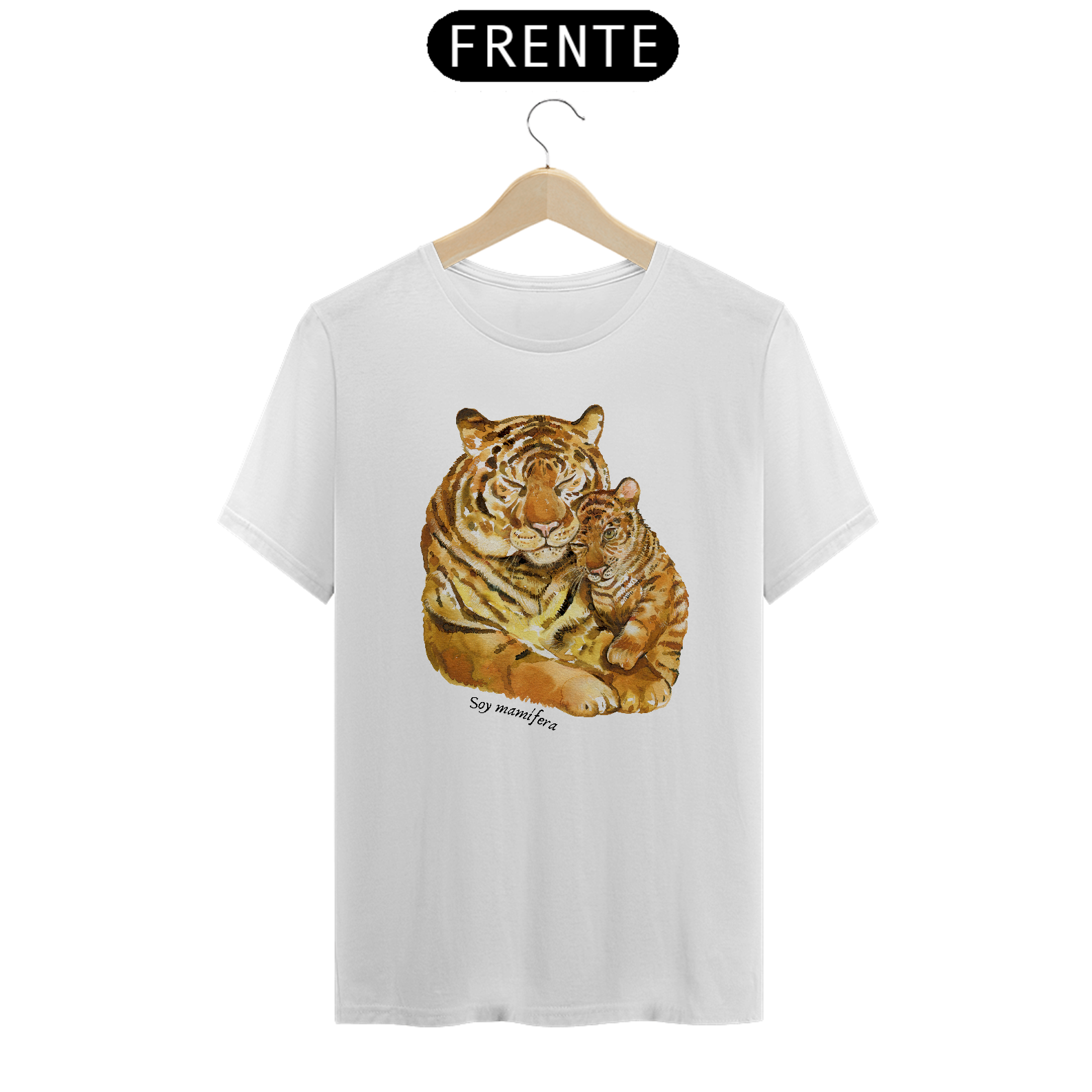 Nome do produto: T-shirt Mamíferas - Tigresa