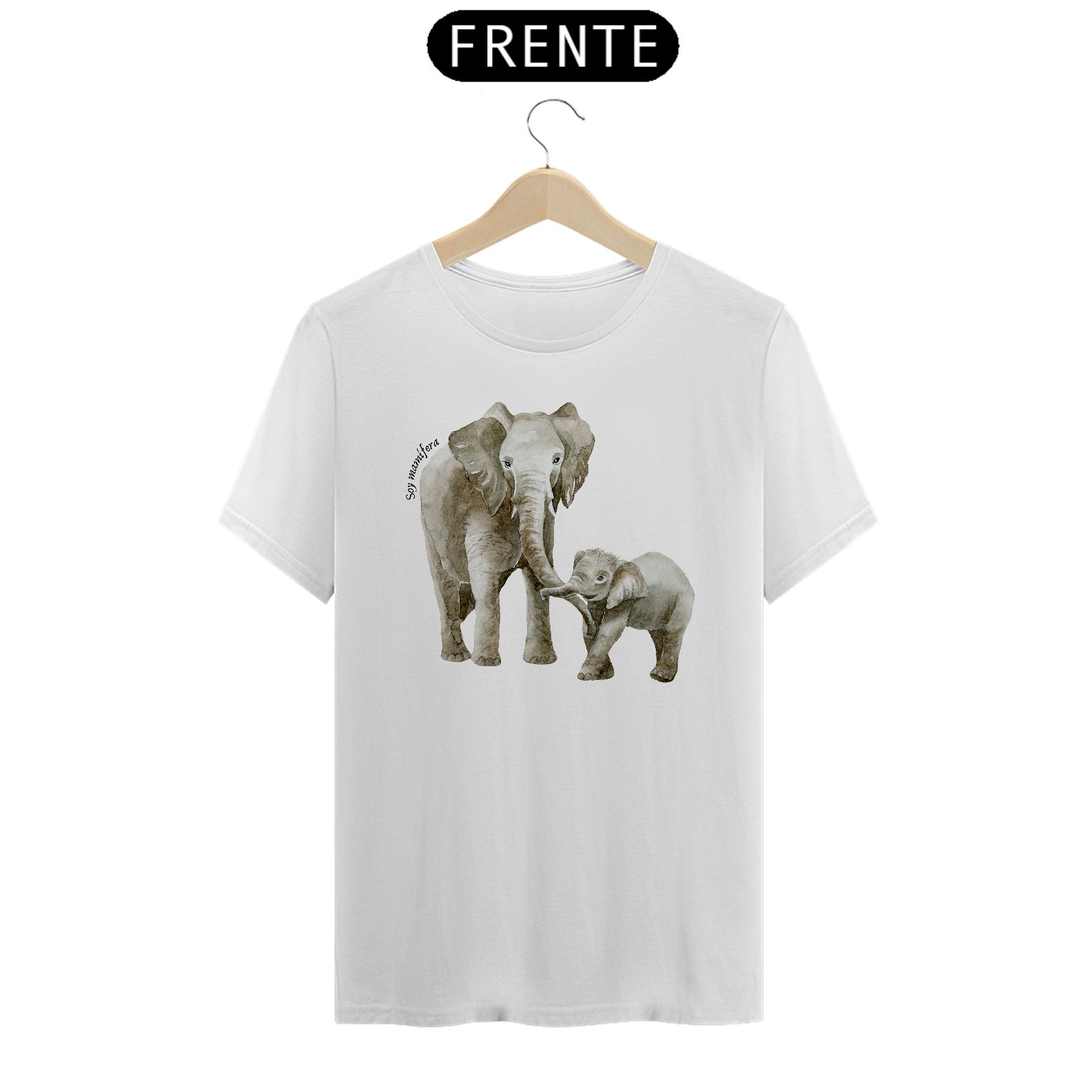 Nome do produto: T-shirt Mamíferas - Elefante