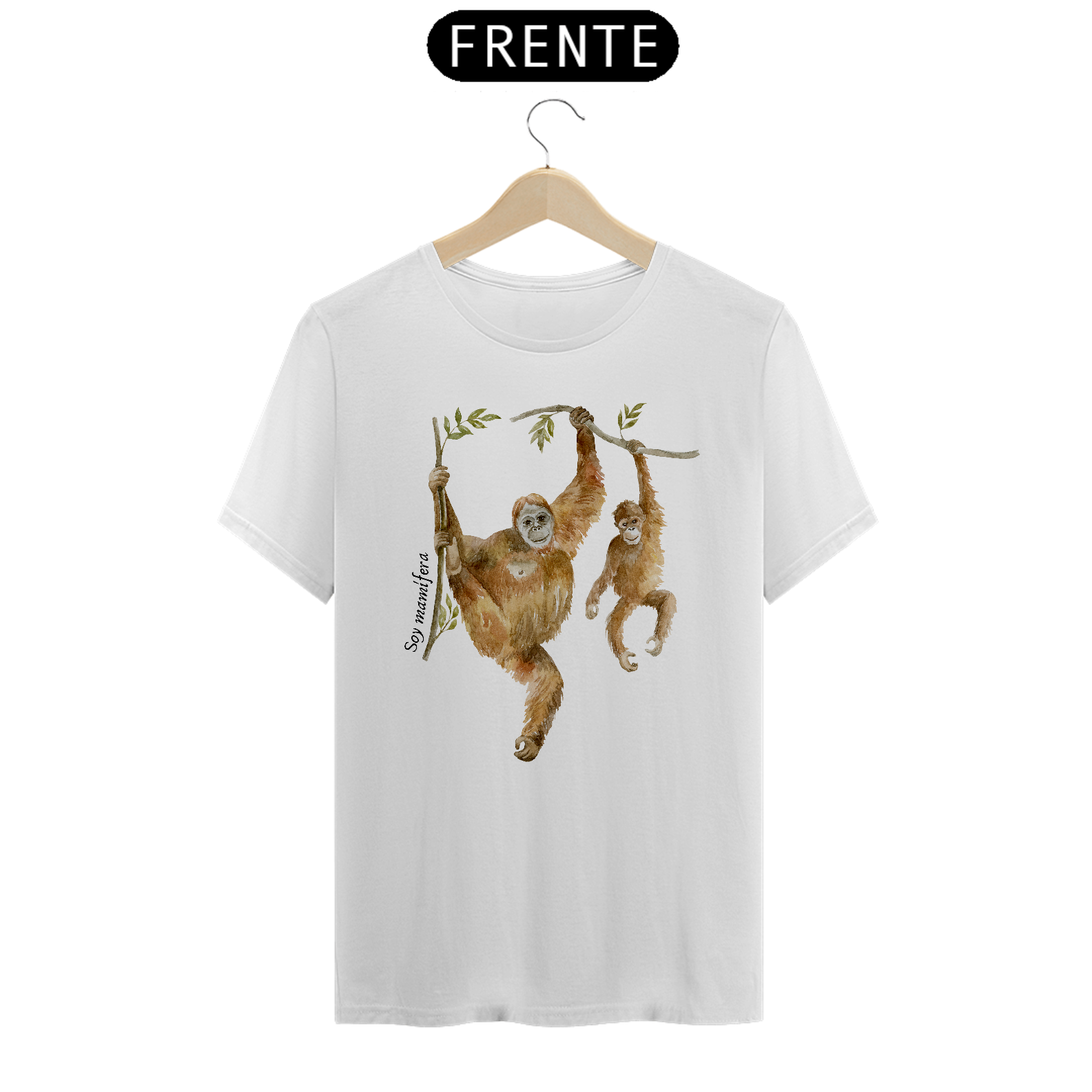 Nome do produto: T-shirt Mamíferas - Macaca