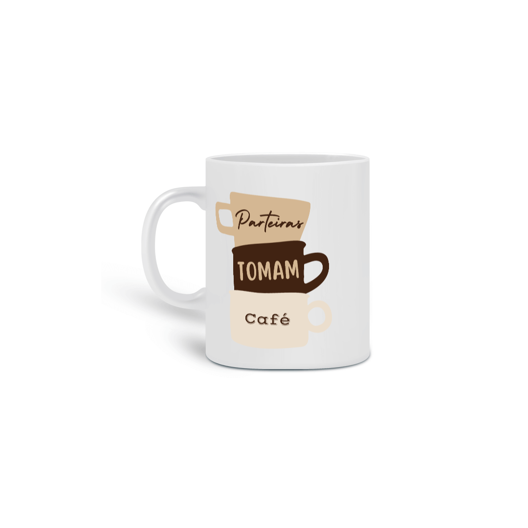 Nome do produto: Caneca - Parteiras tomam café