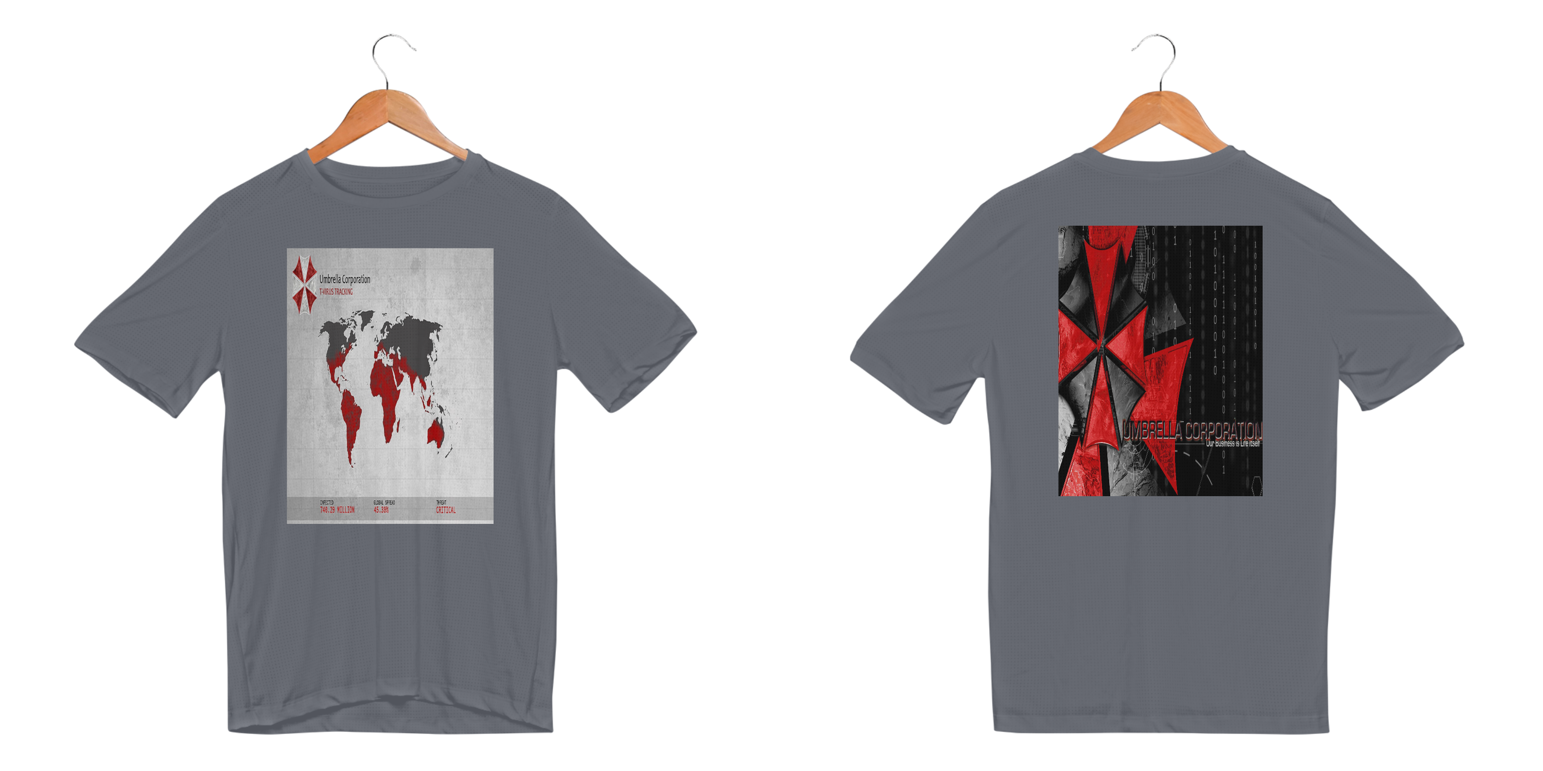 Nome do produto: camiseta esportiva resident evil