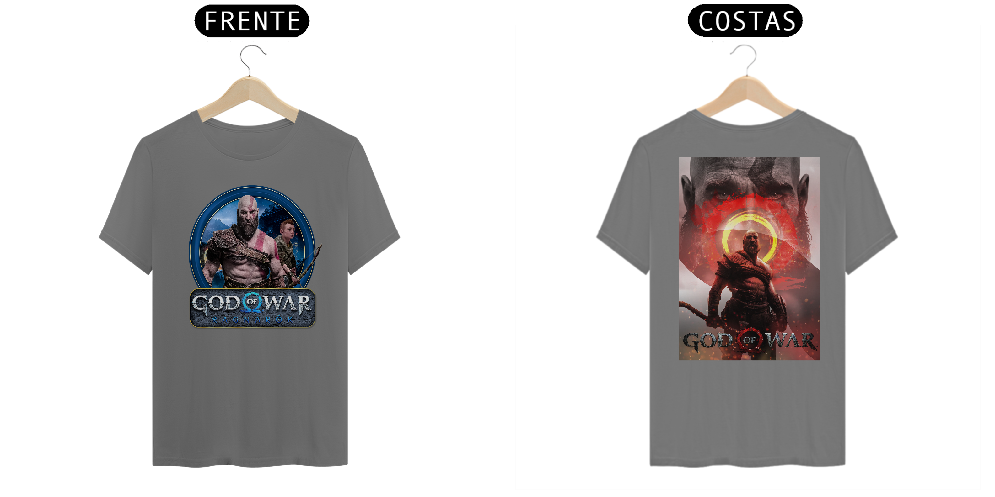 Nome do produto: camiseta  god of war