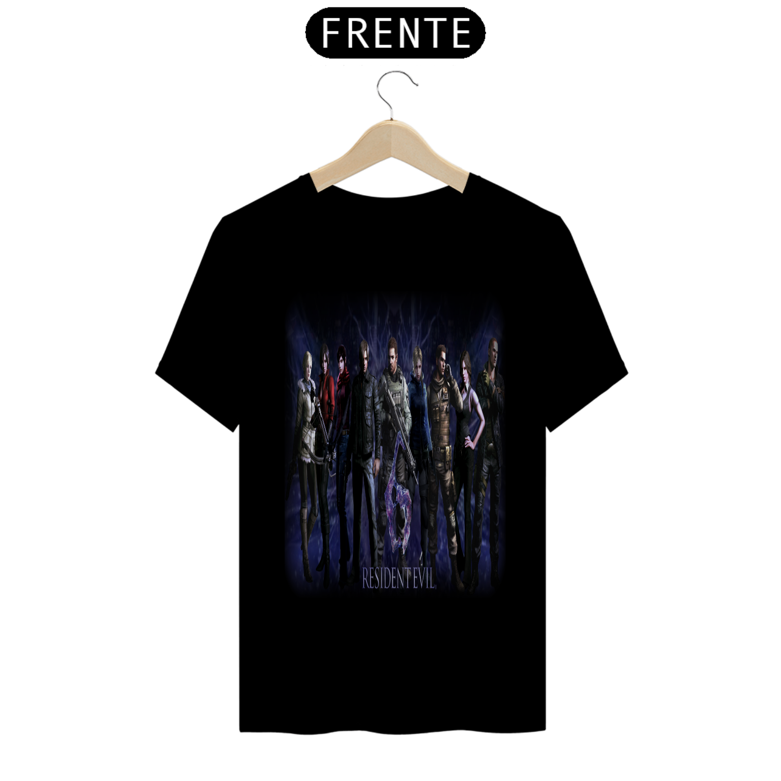 Nome do produto: camiseta residente evil