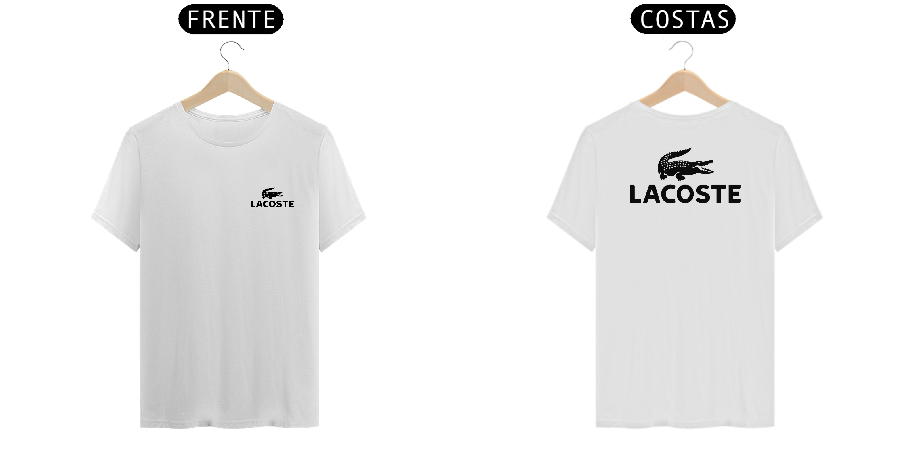 Nome do produto: Camisa T-Shirt Lacoste Prime White