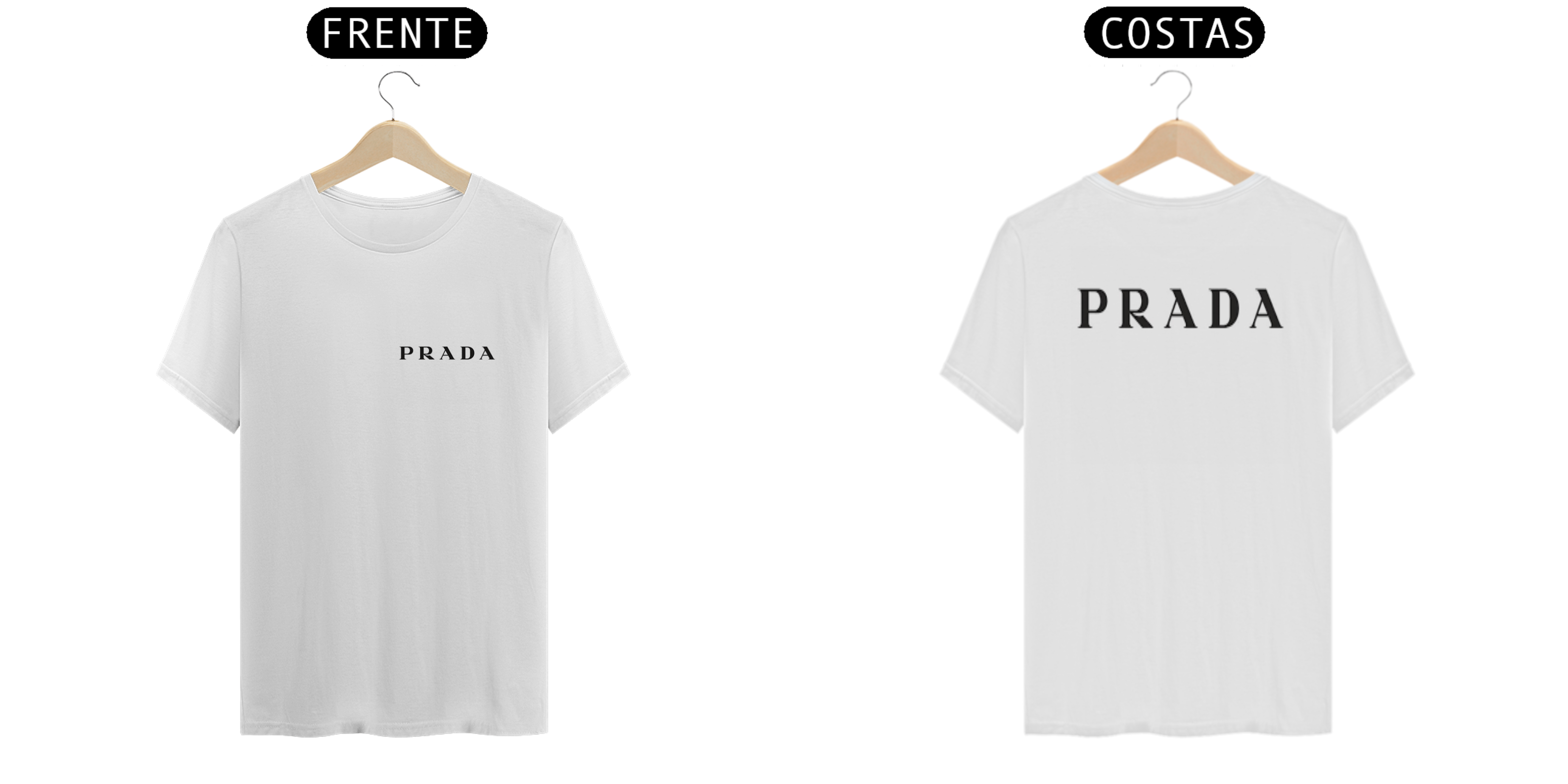 Nome do produto: Camisa T-Shirt Prada Prime White