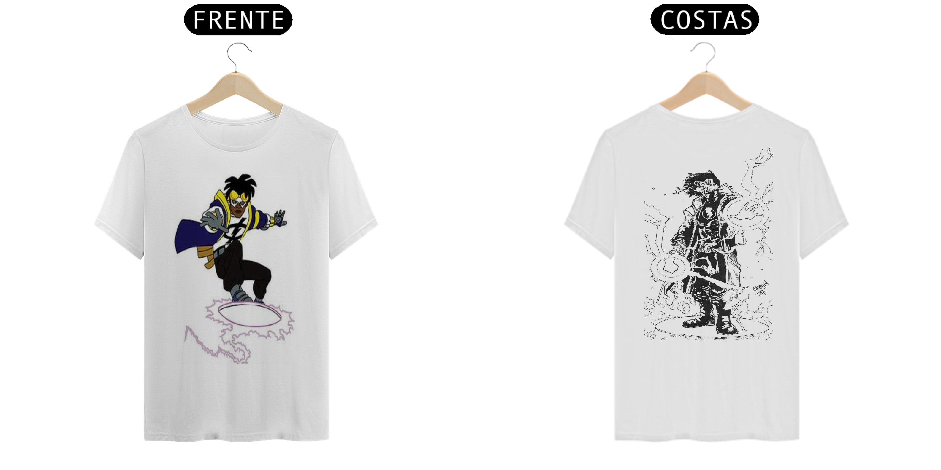 Nome do produto: Camisa T-Shirt Super Choque Prime White EGS Grifes