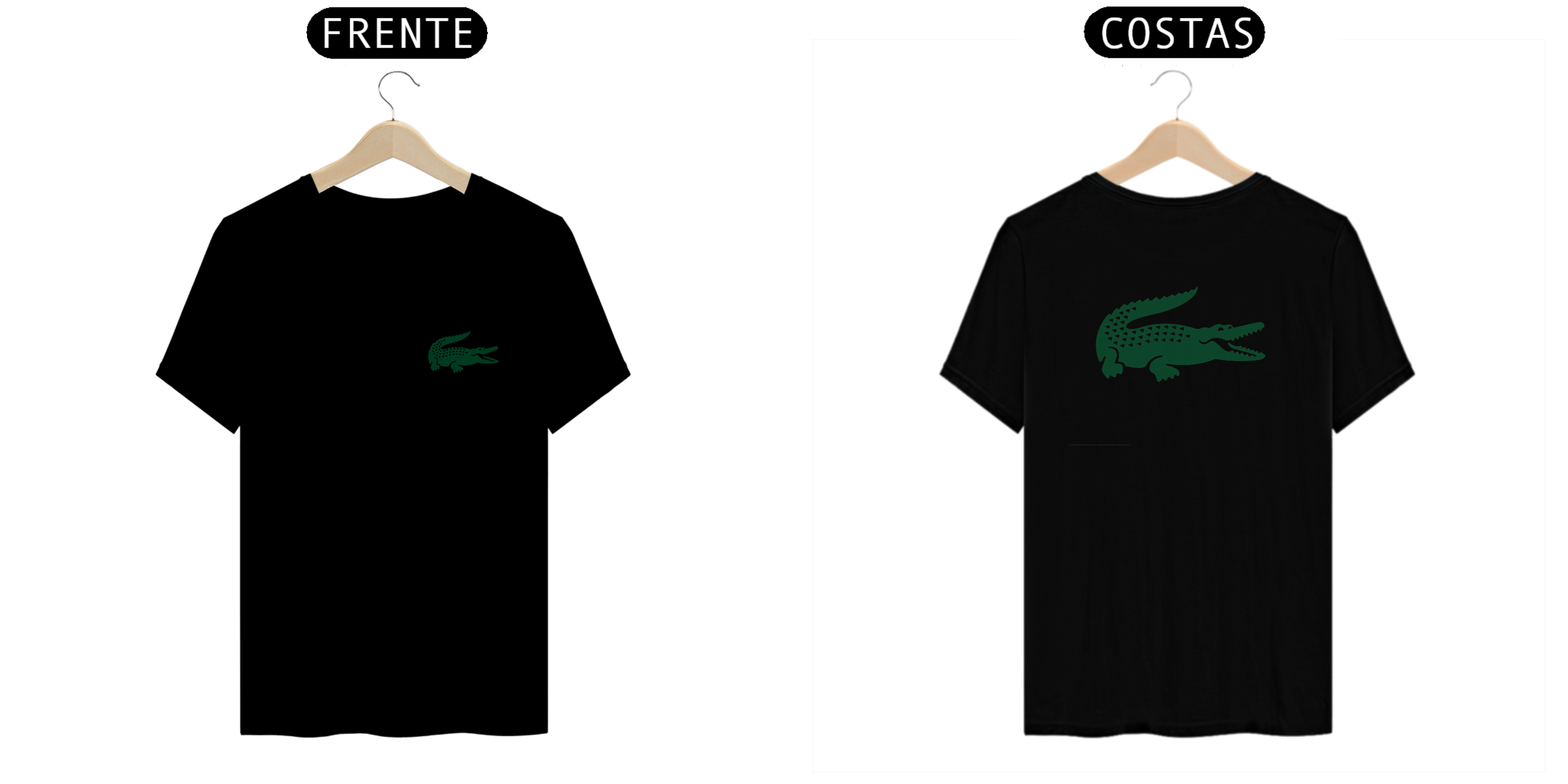 Nome do produto: Camisa T-Shirt Lacoste Prime Black