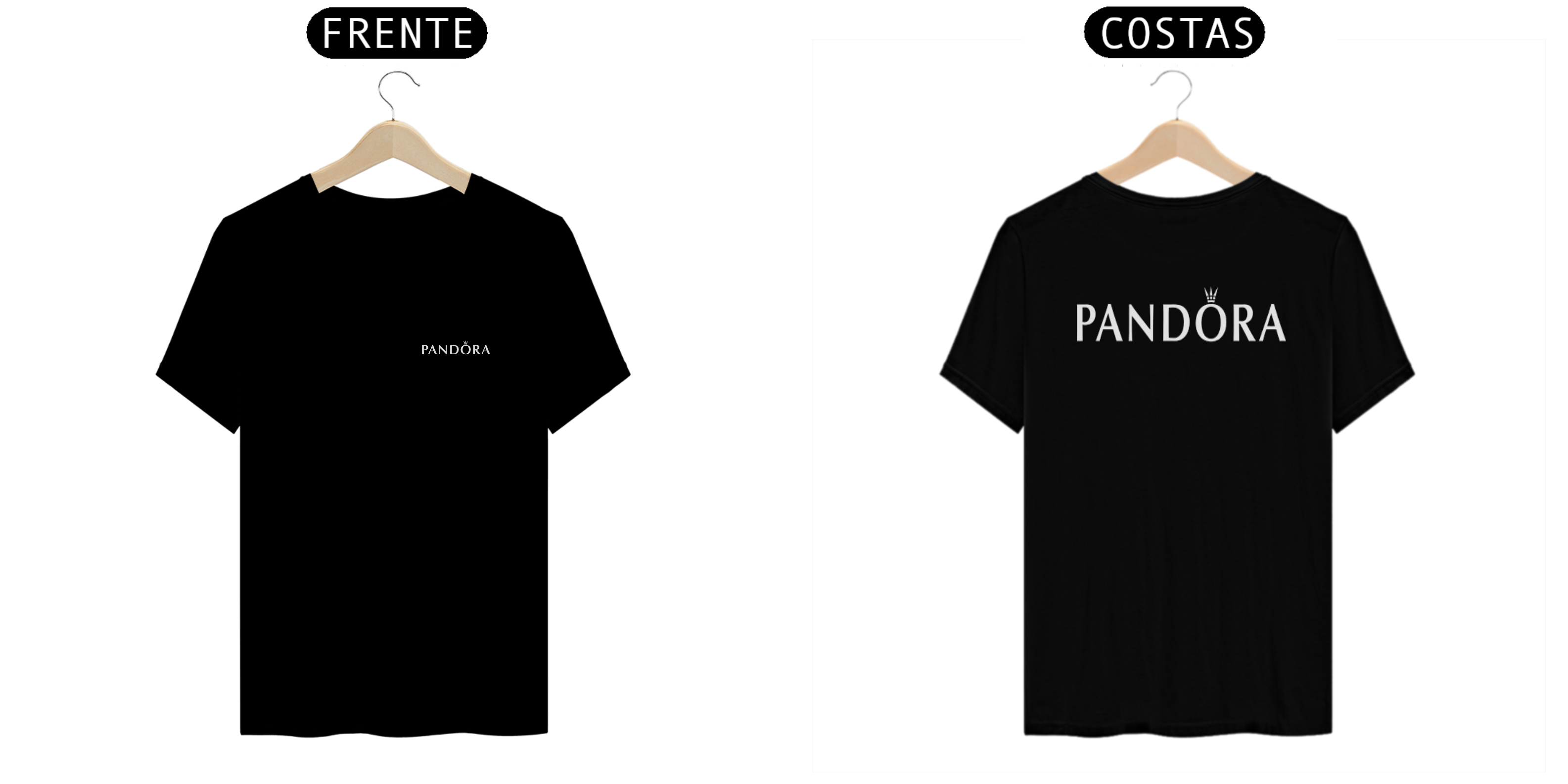 Nome do produto: Camisa T-Shirt Pandora Uni-Sex Prime Black