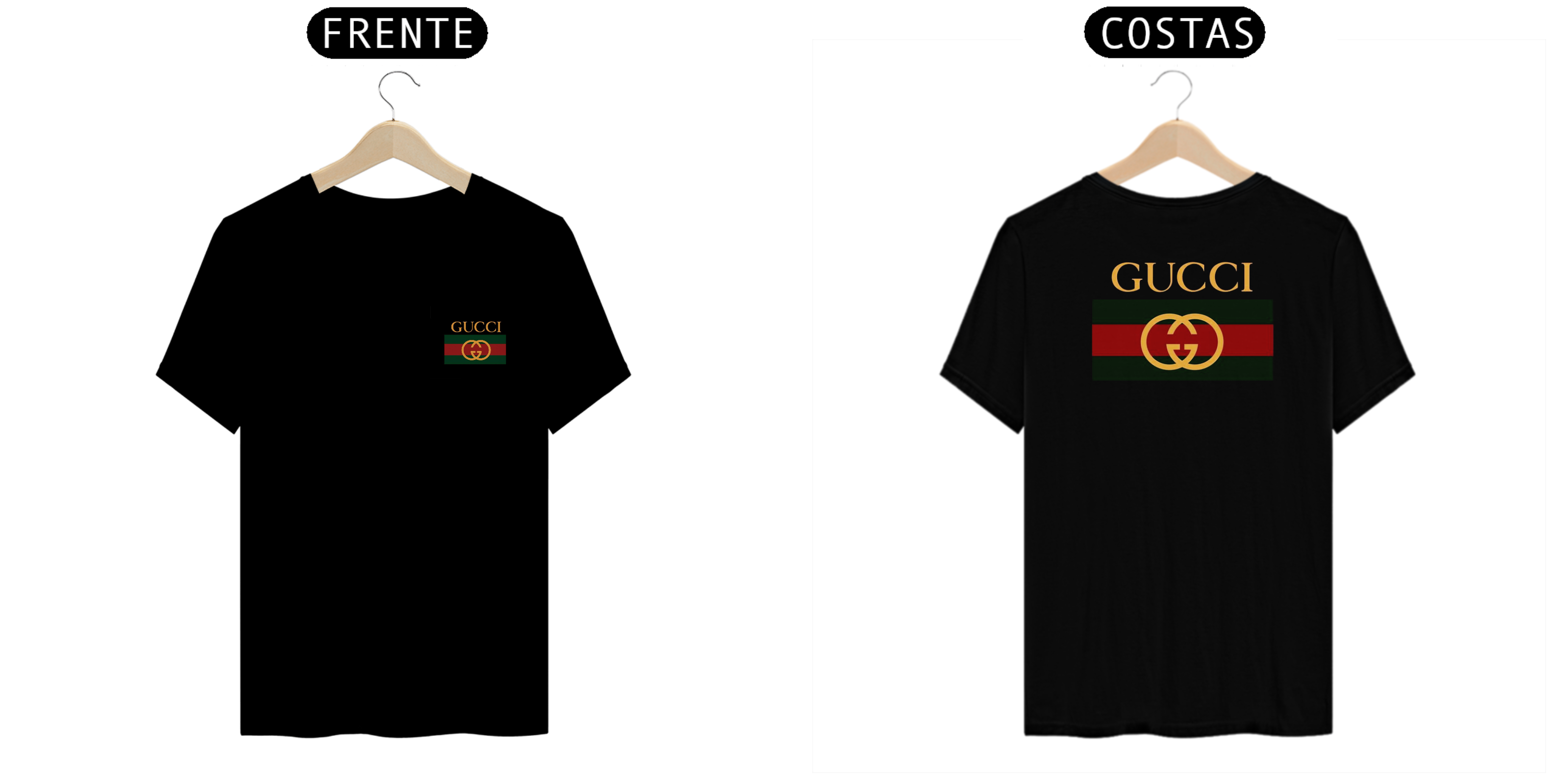 Nome do produto: camisa T-Shirt Gucci Prime Black
