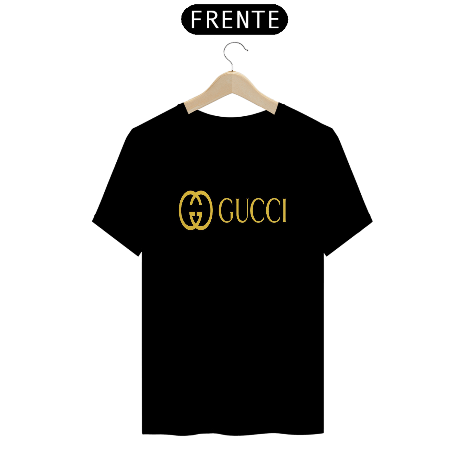 Nome do produto: Camisa T-Shirt Gucci GOld Prime Black