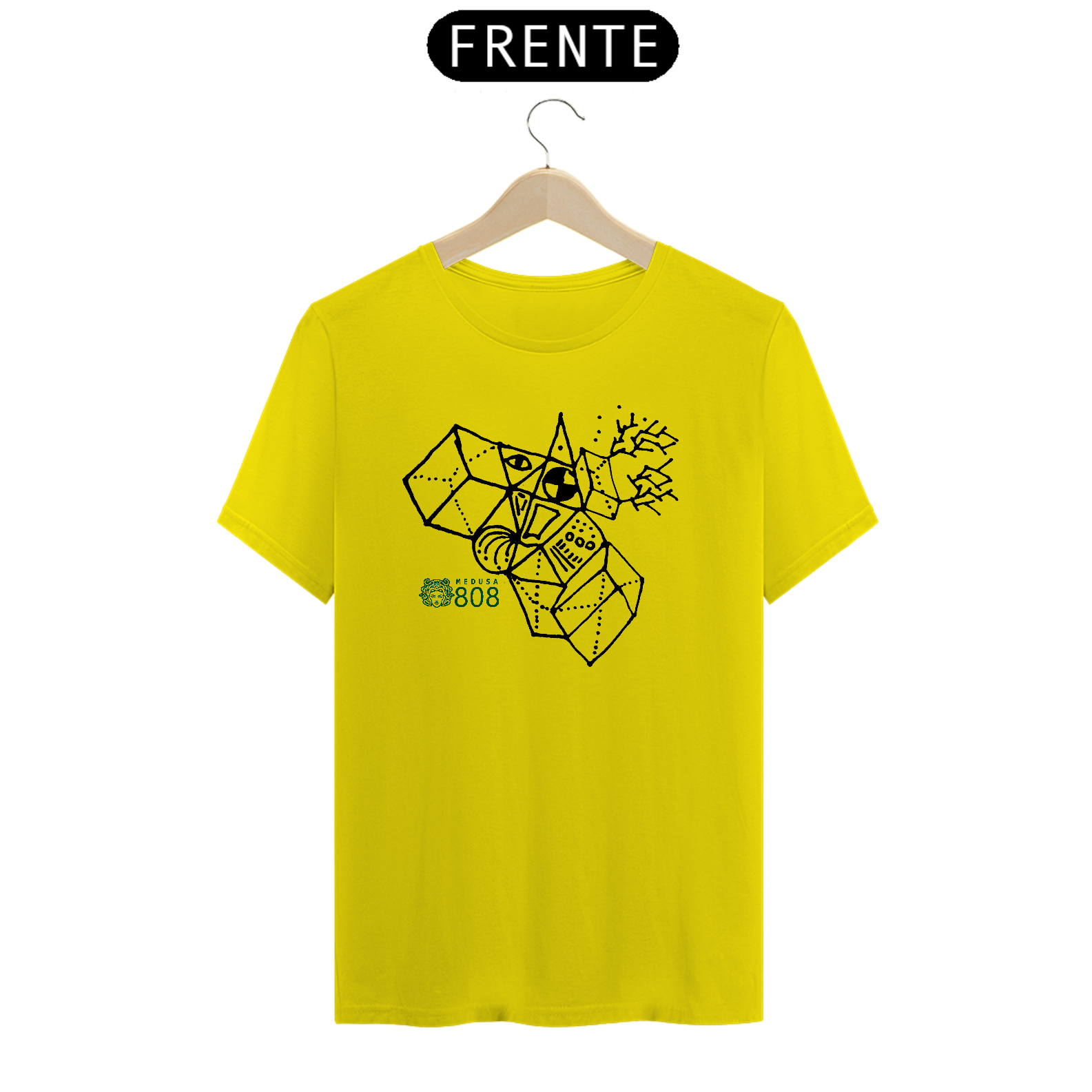 Camiseta - Coleção Abstrata - Cubo 04