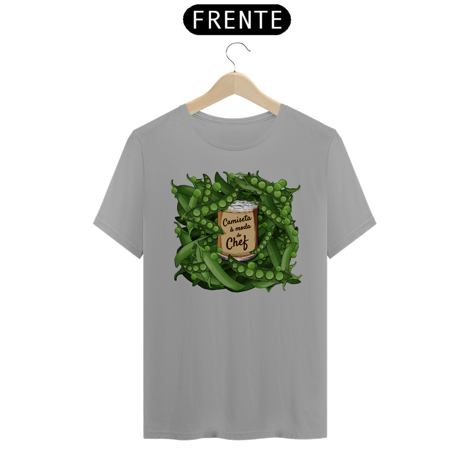 Nome do produto: Camiseta à Moda do Chef