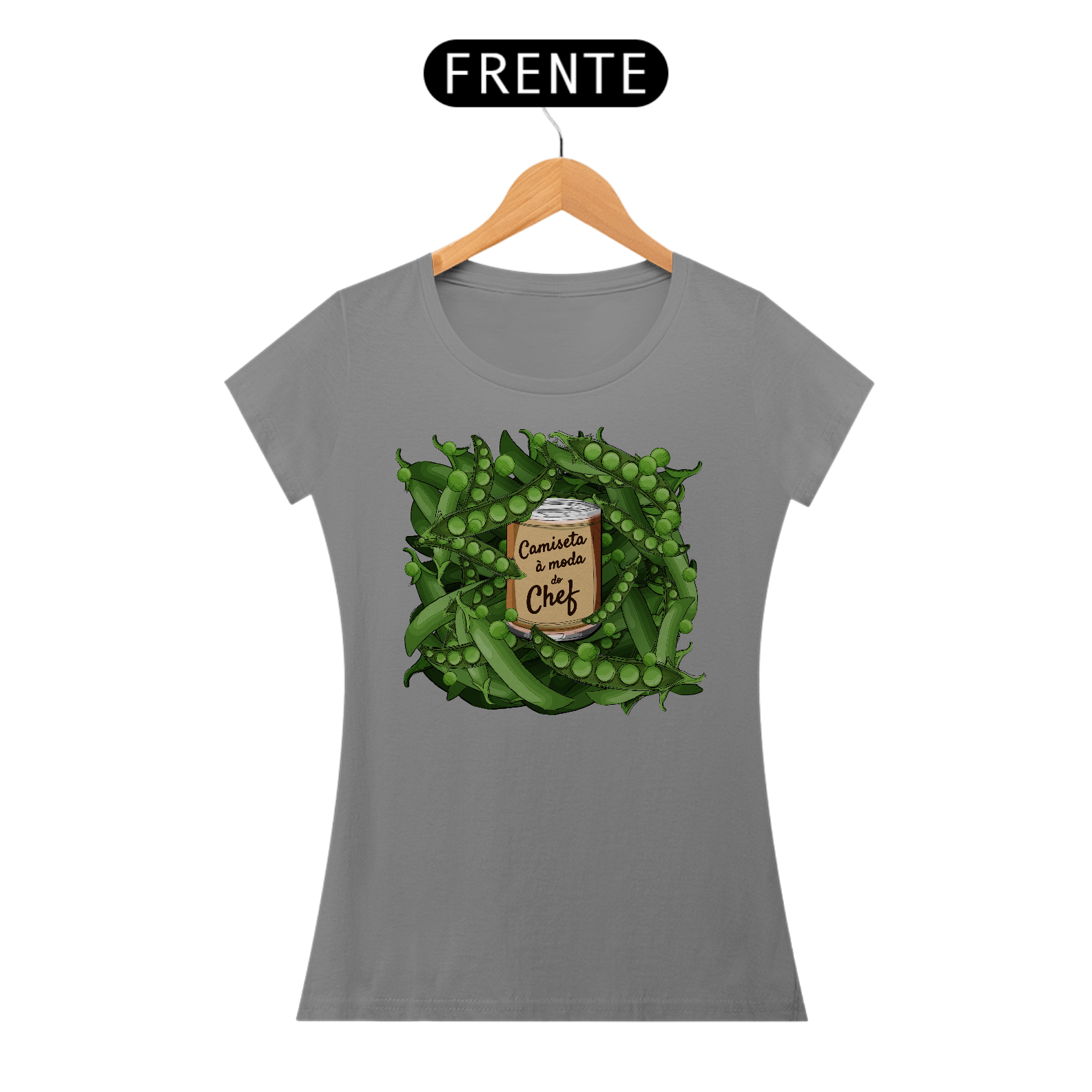 Nome do produto: Camiseta à Moda do Chef