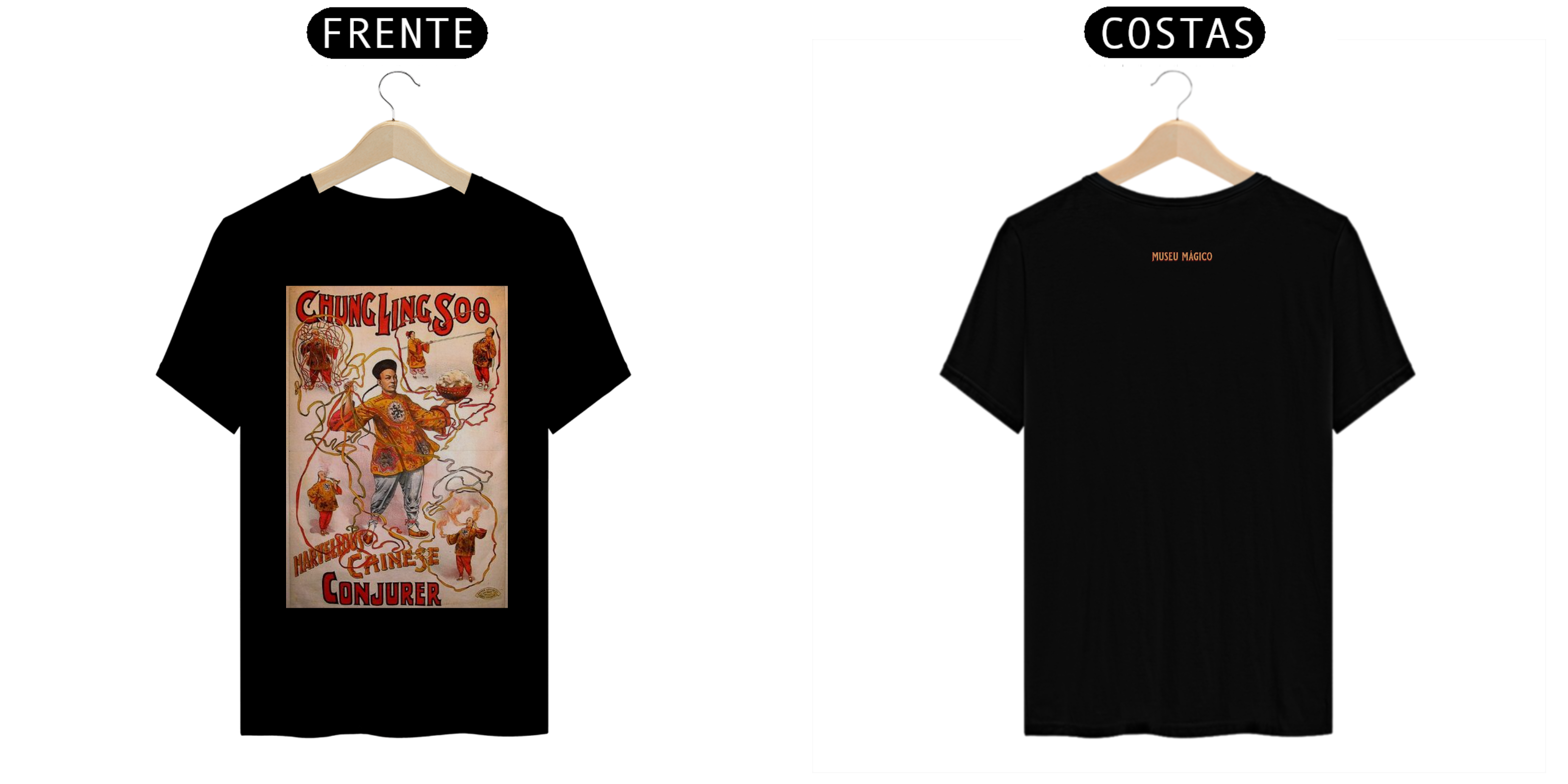 Nome do produto: Camiseta Chung Ling Soo Conjurer
