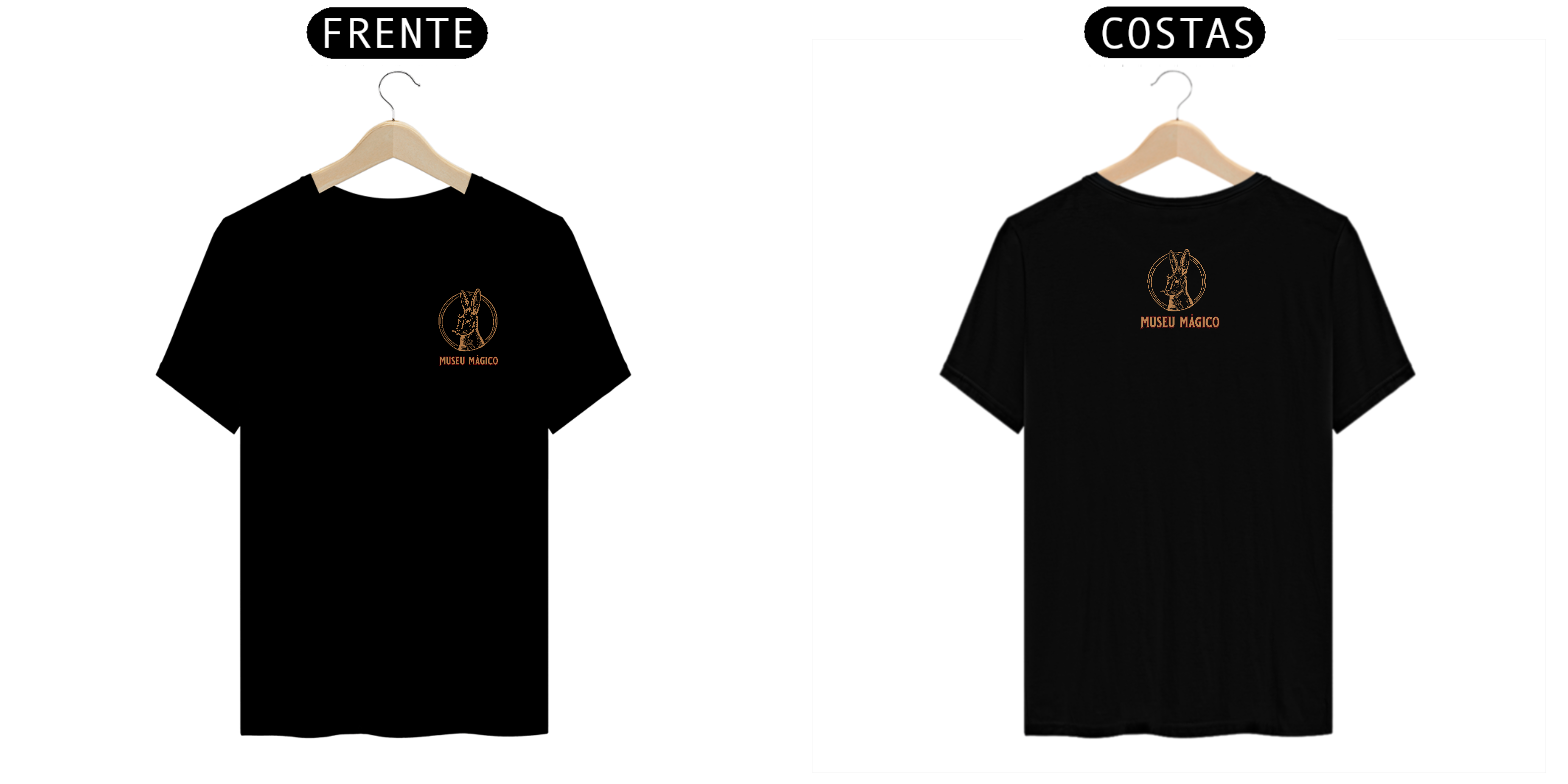 Nome do produto: Camiseta Coelho Museu Mágico