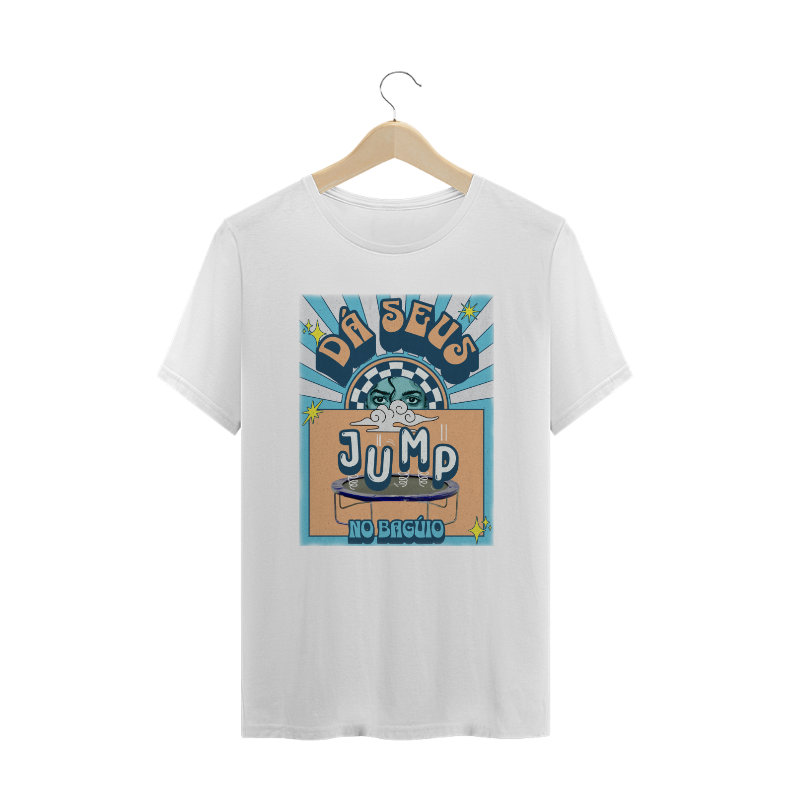 Nome do produto: Camiseta Plus Size - Dá seus Jump