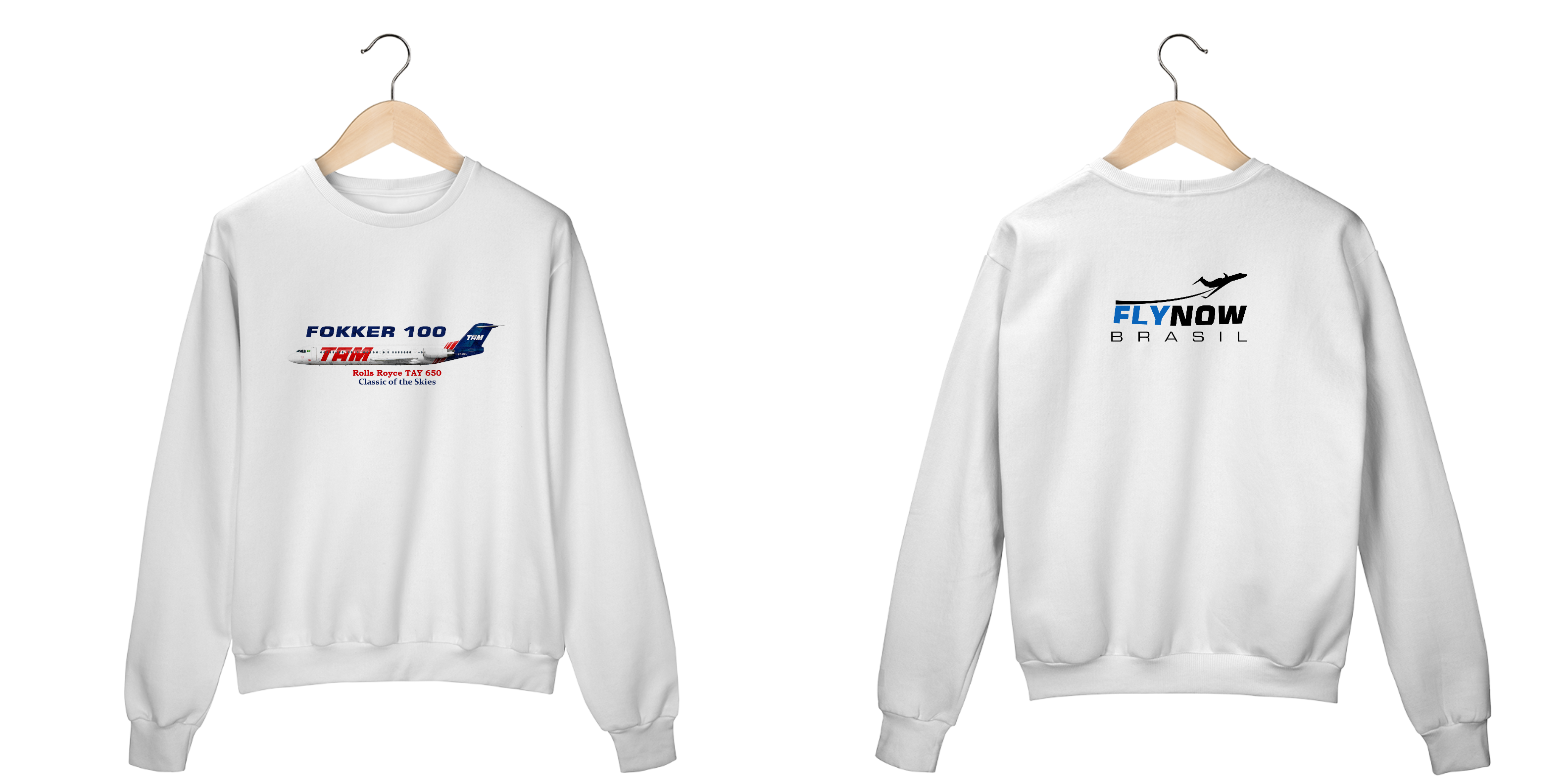 Nome do produto: Moletom Fokker 100