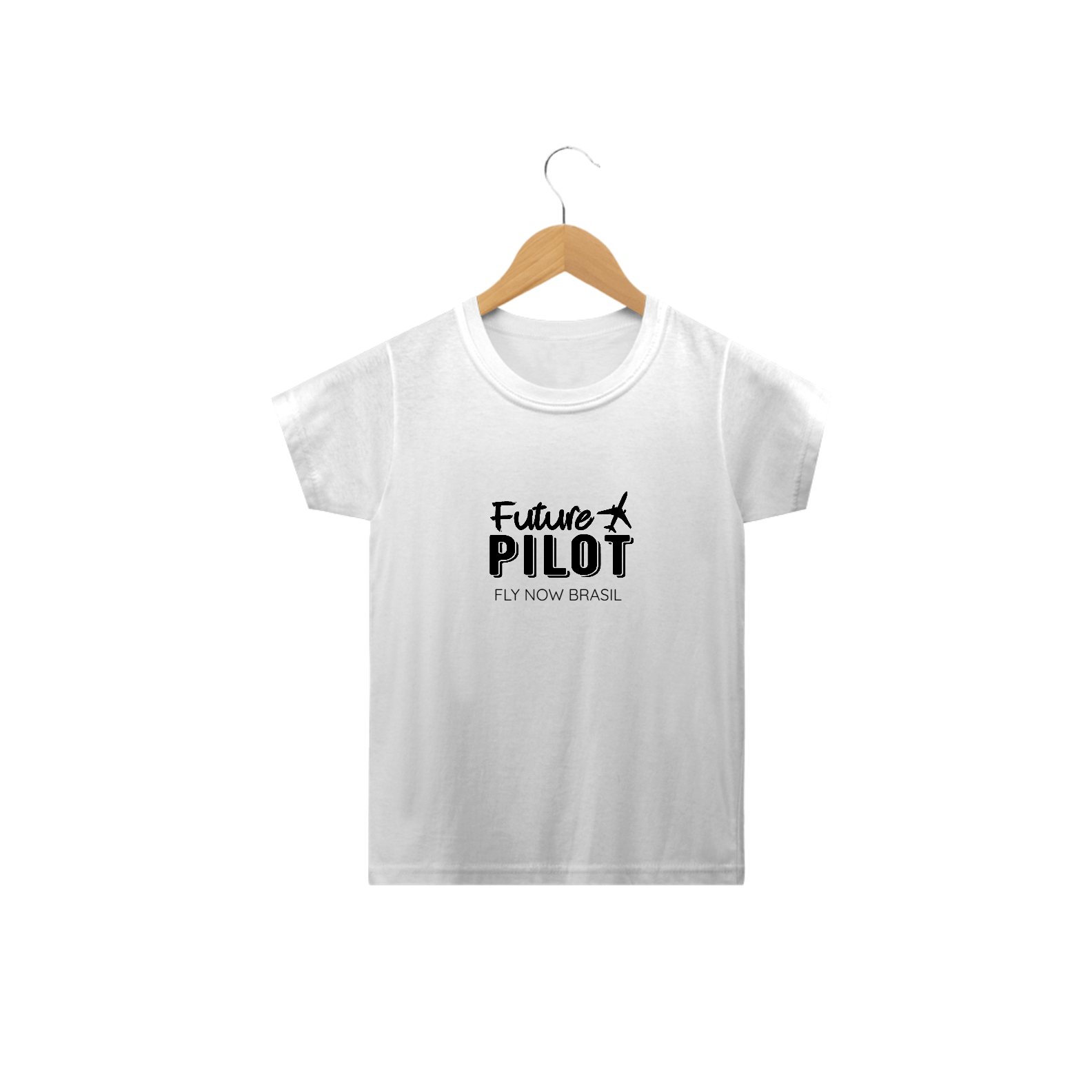 Nome do produto: Camiseta Infantil Future Pilot