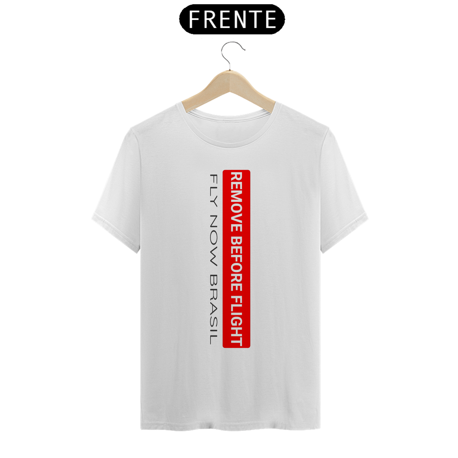 Nome do produto: Camiseta Remove Before Flight