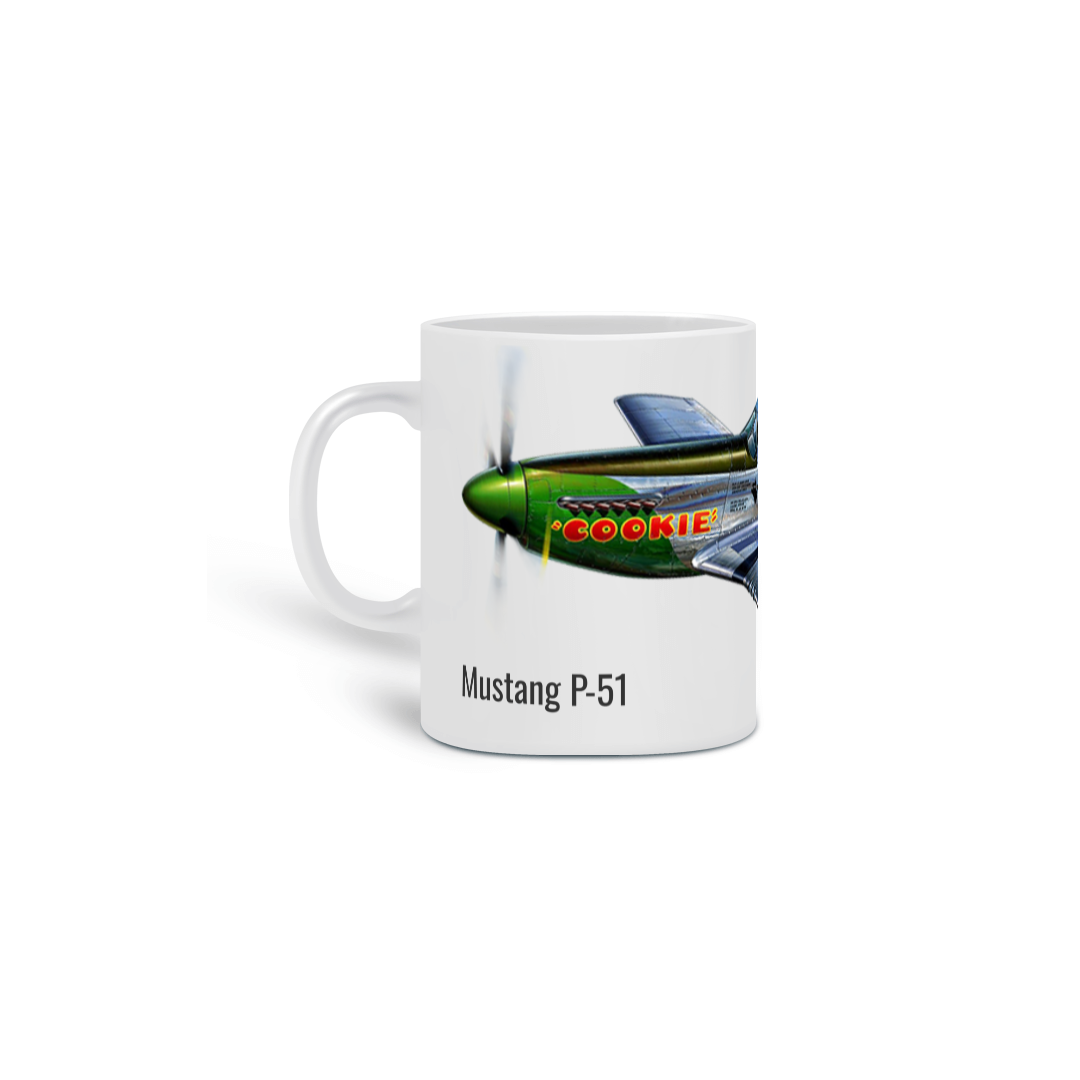 Nome do produto: Caneca Mustang P51