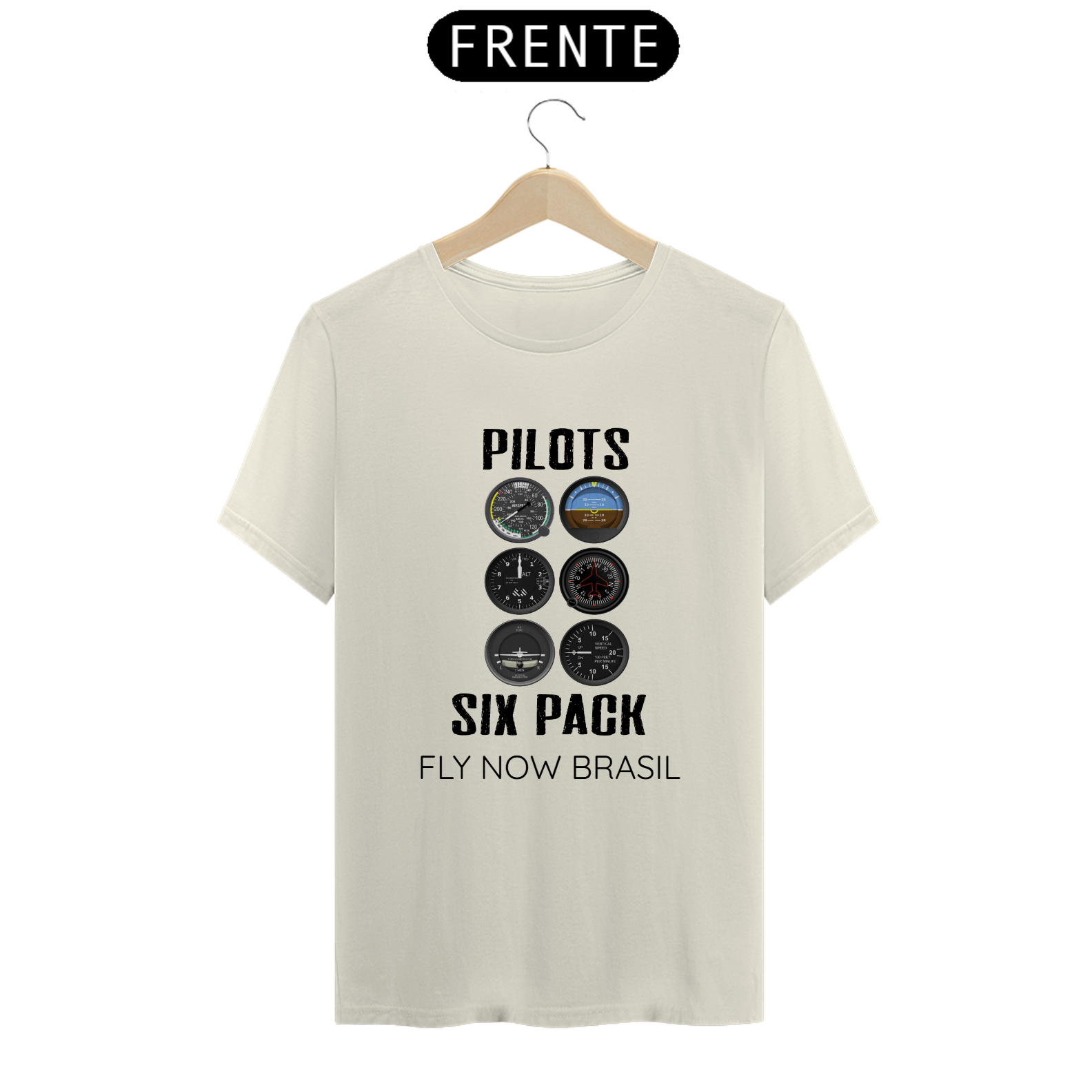 Nome do produto: Camiseta Pilot´s Six Pack Premium