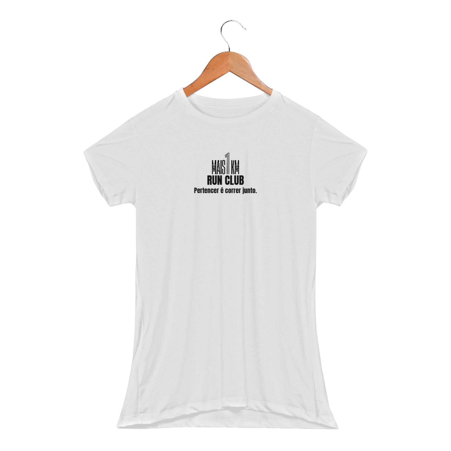 Nome do produto: Baby Long Mais1KM Run Club – Camiseta UV para Corrida