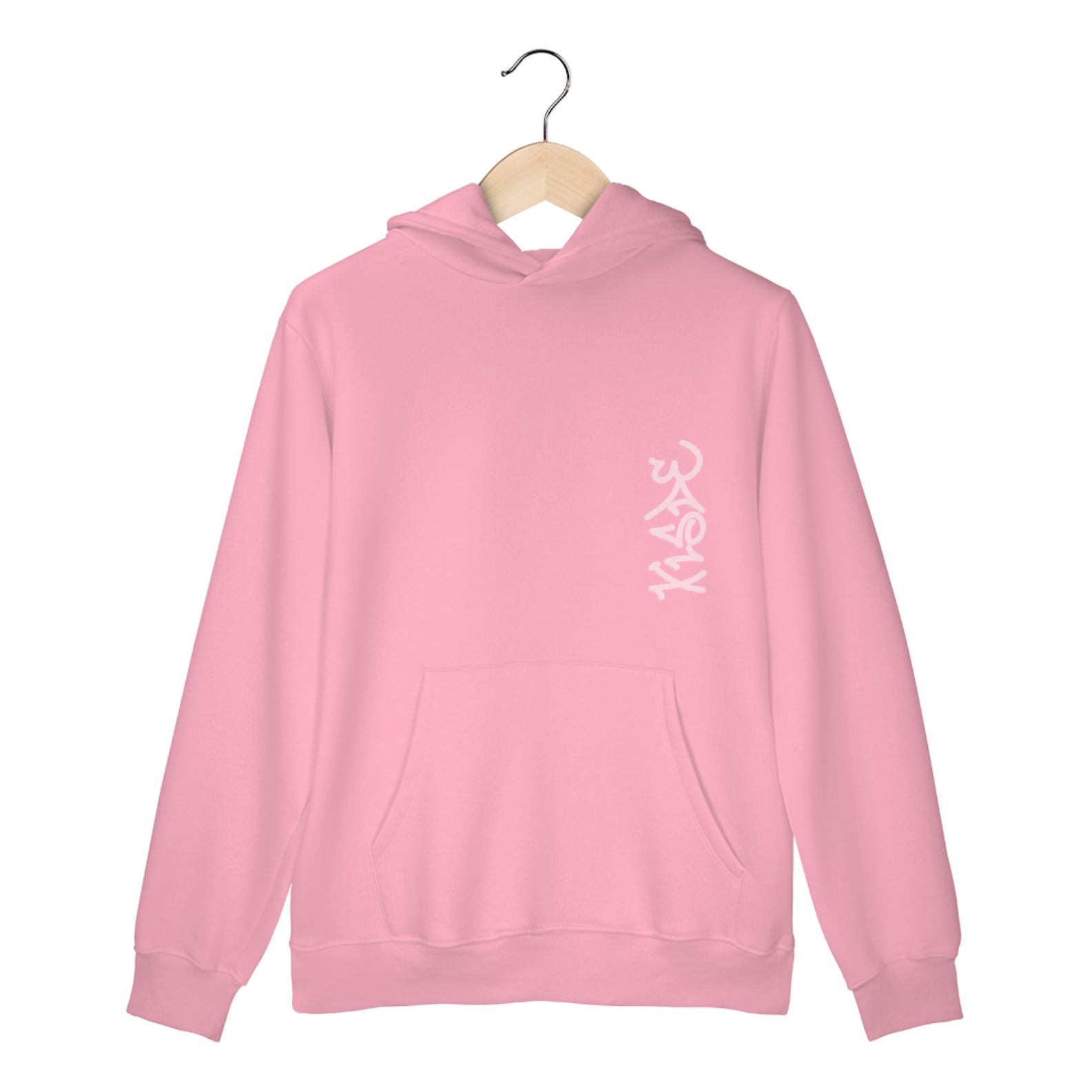 Nome do produto: Moletom Xisde com Logo Lateral em Grafite - Streetwear Autêntico Brasileiro