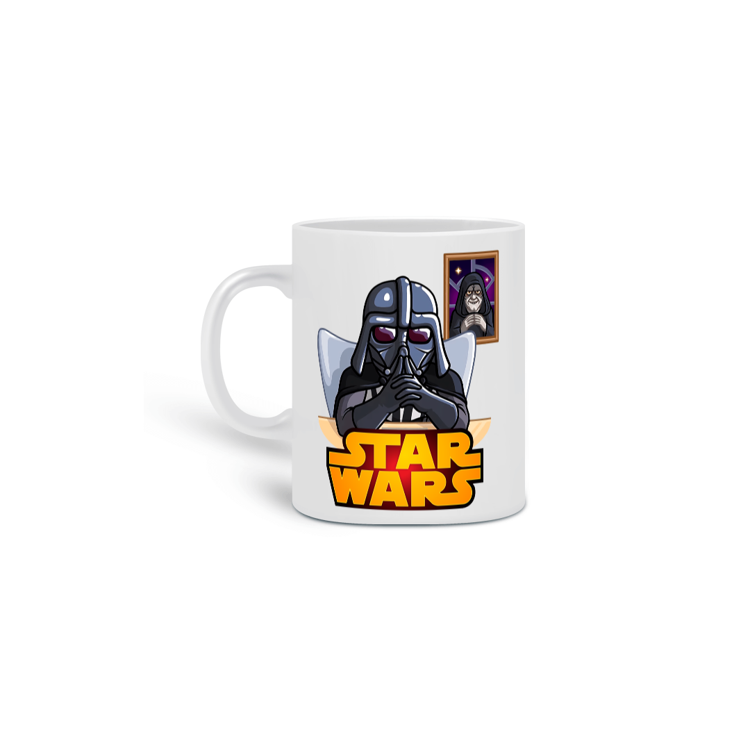 Nome do produto: Caneca Star Wars Darth Vader