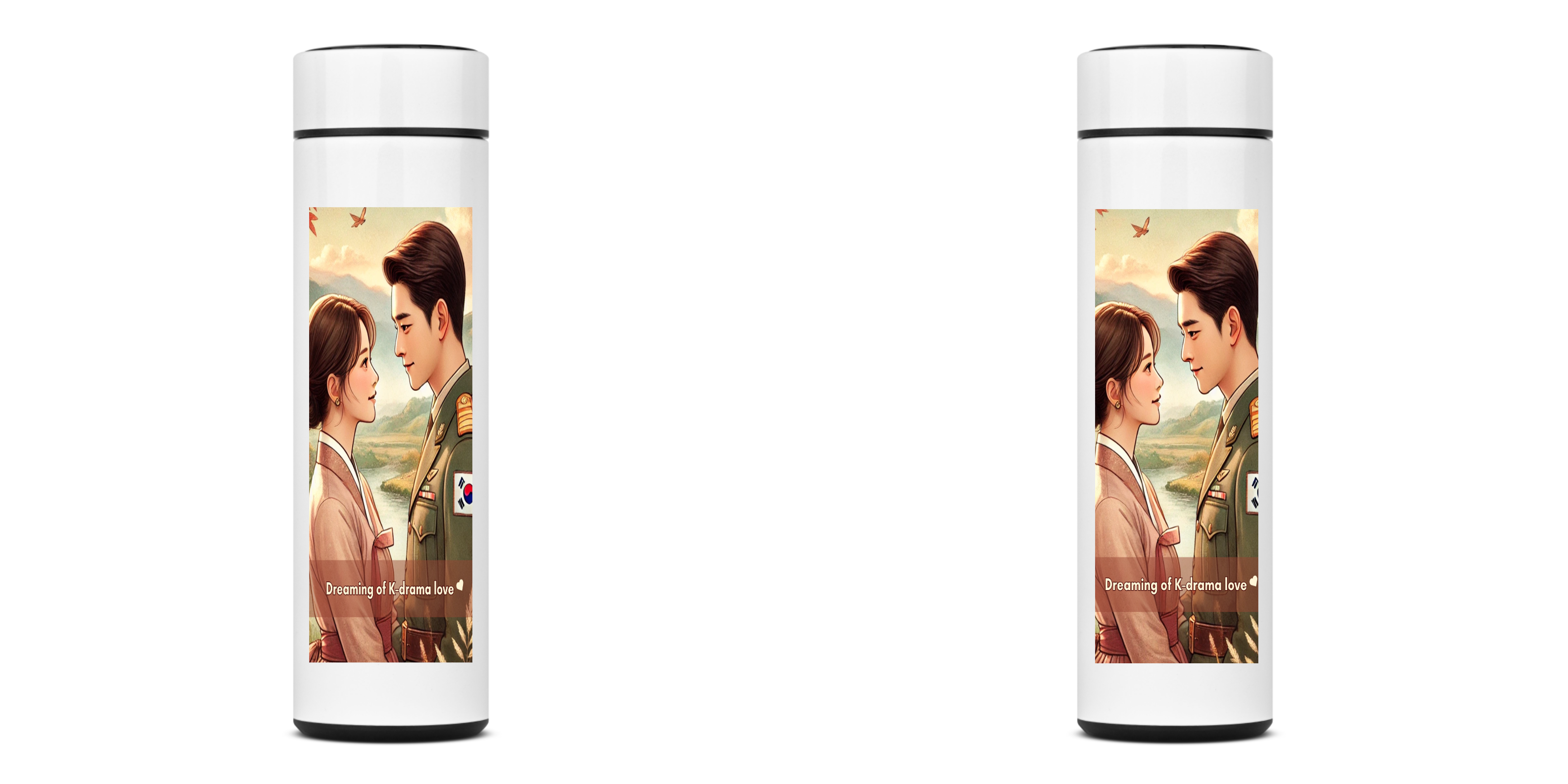 Nome do produto: Garrafa térmica Dreaming of kdrama love