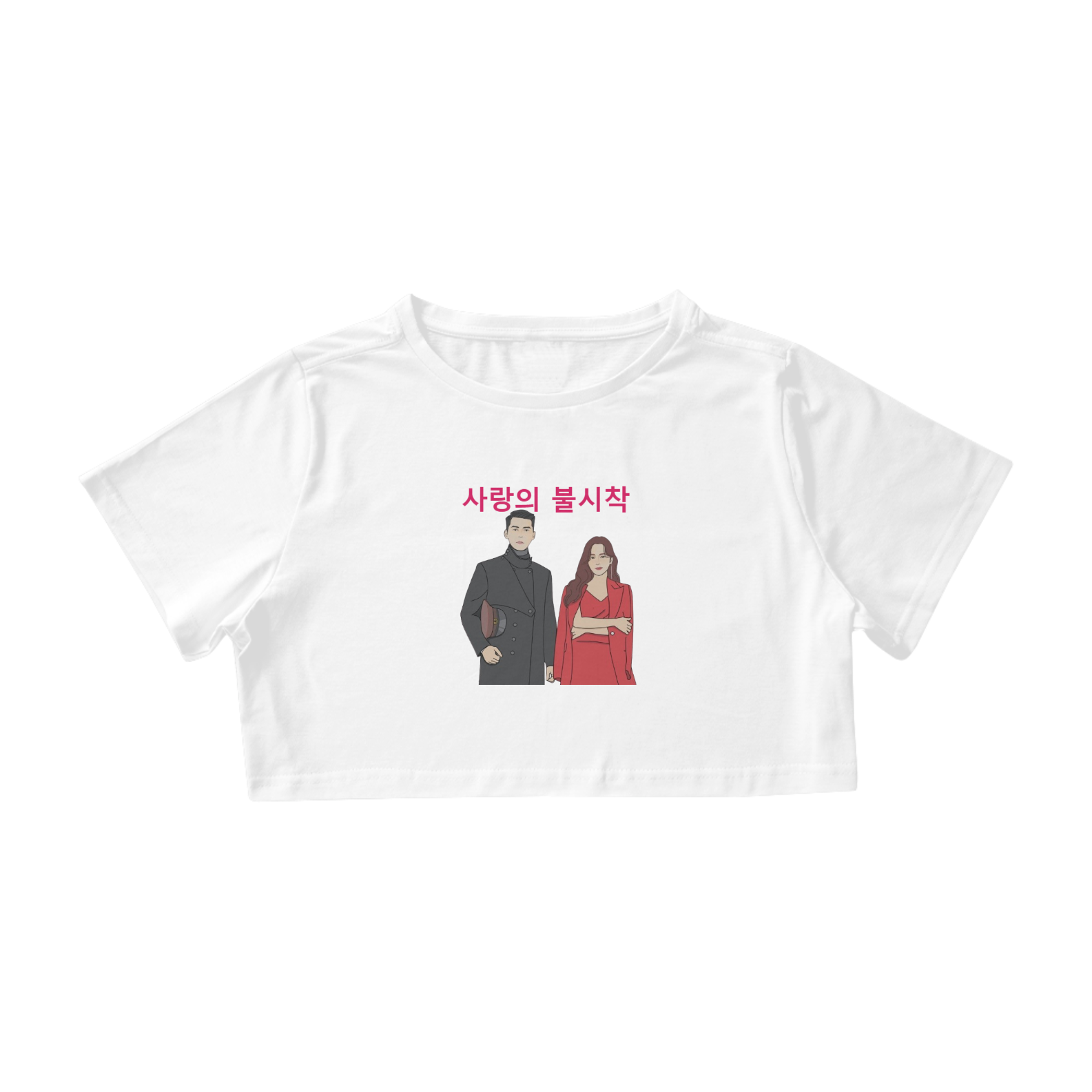 Nome do produto: Cropped Pousando no Amor 