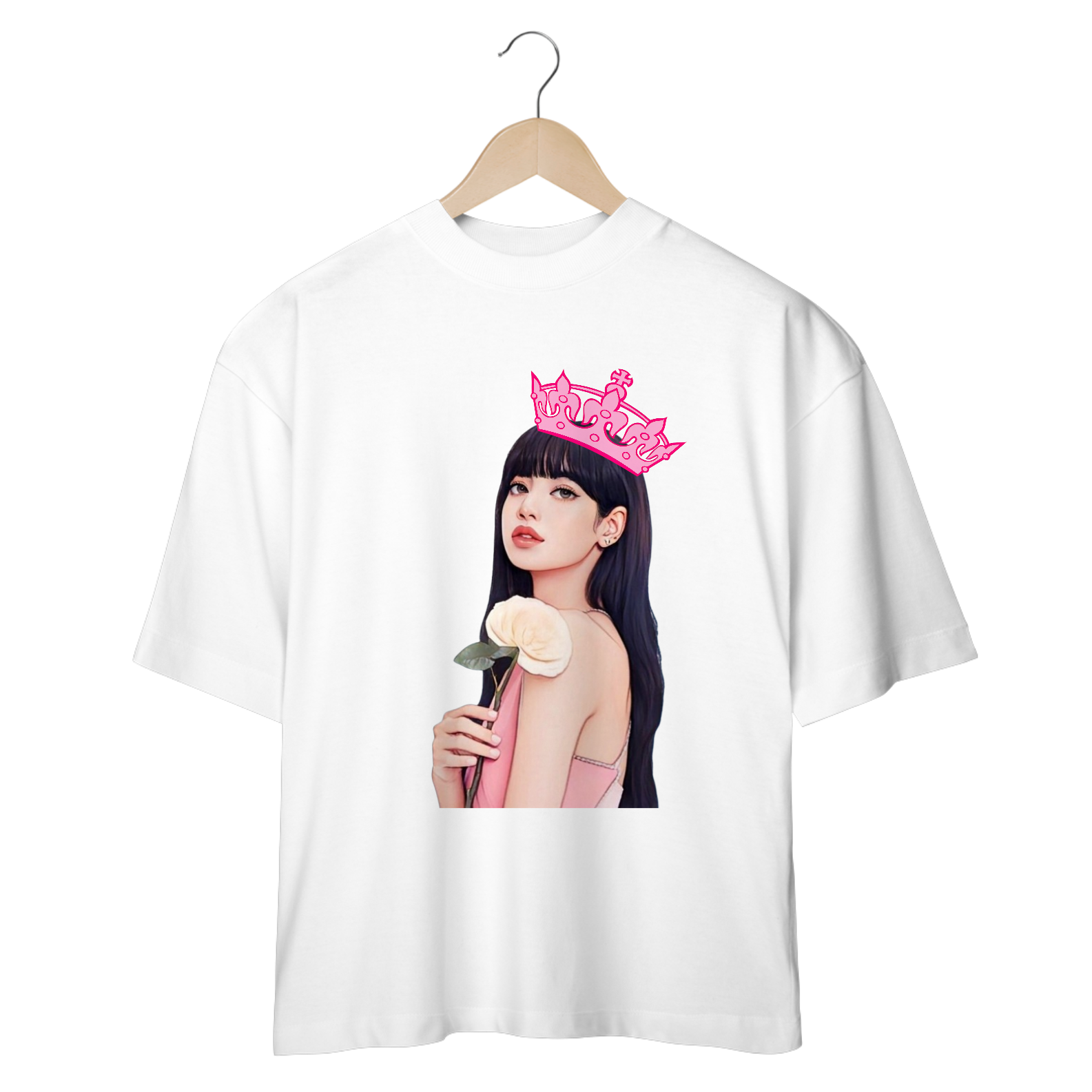 Nome do produto: T-shirt Lisa rainha