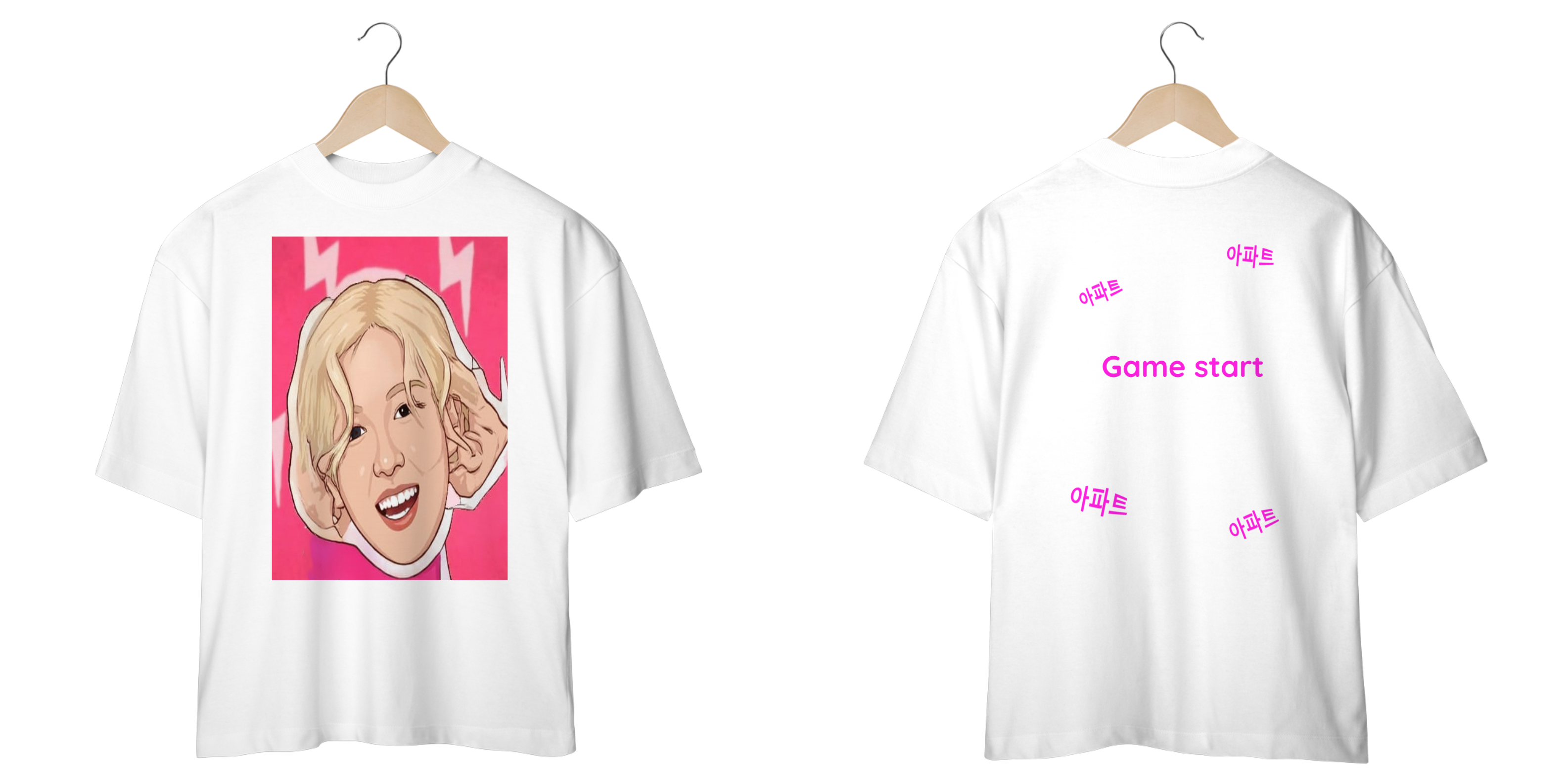 Nome do produto: T-shirt oversized Rose APT 