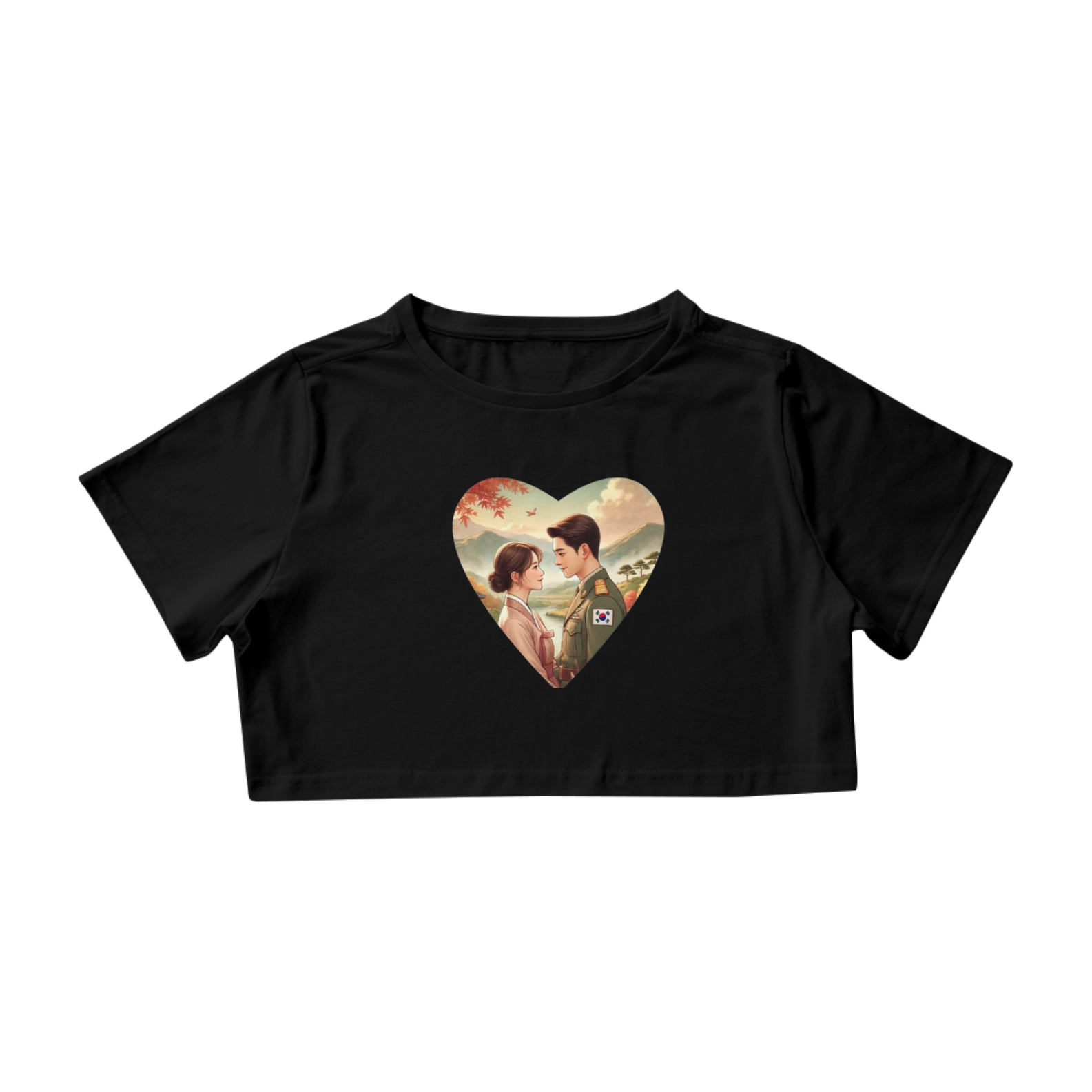 Nome do produto: Cropped dreaming with kdrama love