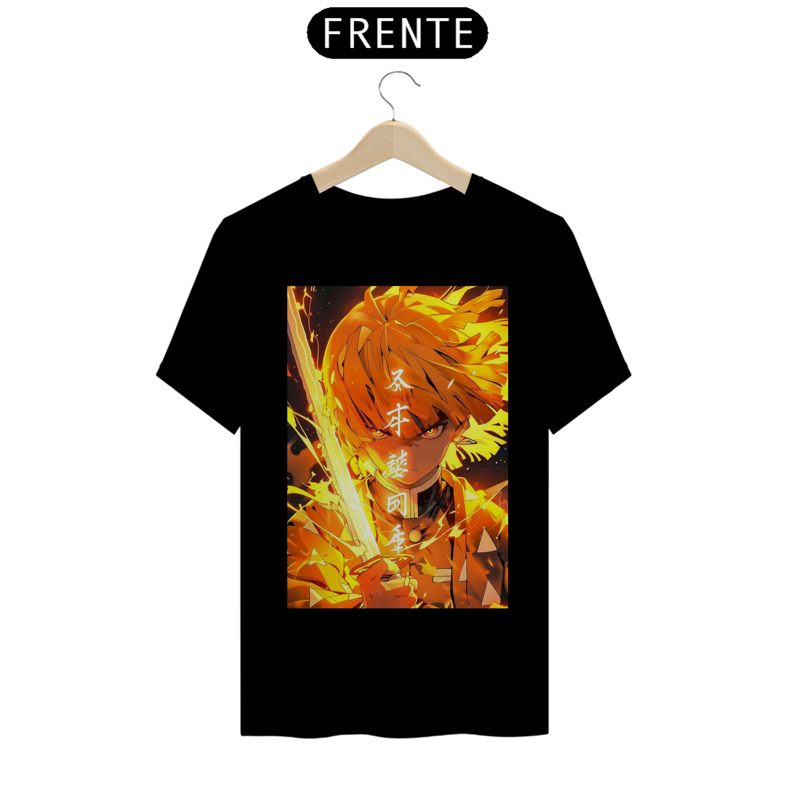 Nome do produto: Camisa - Zenitsu (Kimetsu No Yaiba)