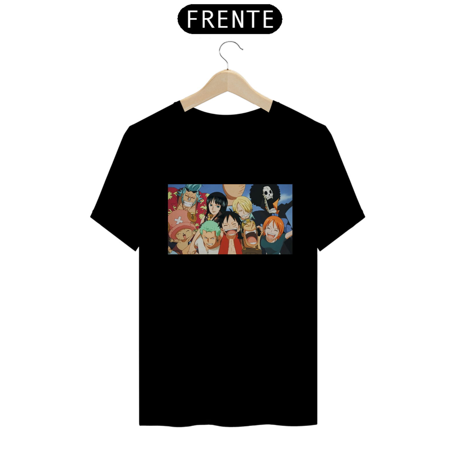 Nome do produto: Camisa - Chapeus De Palha (One Piece)