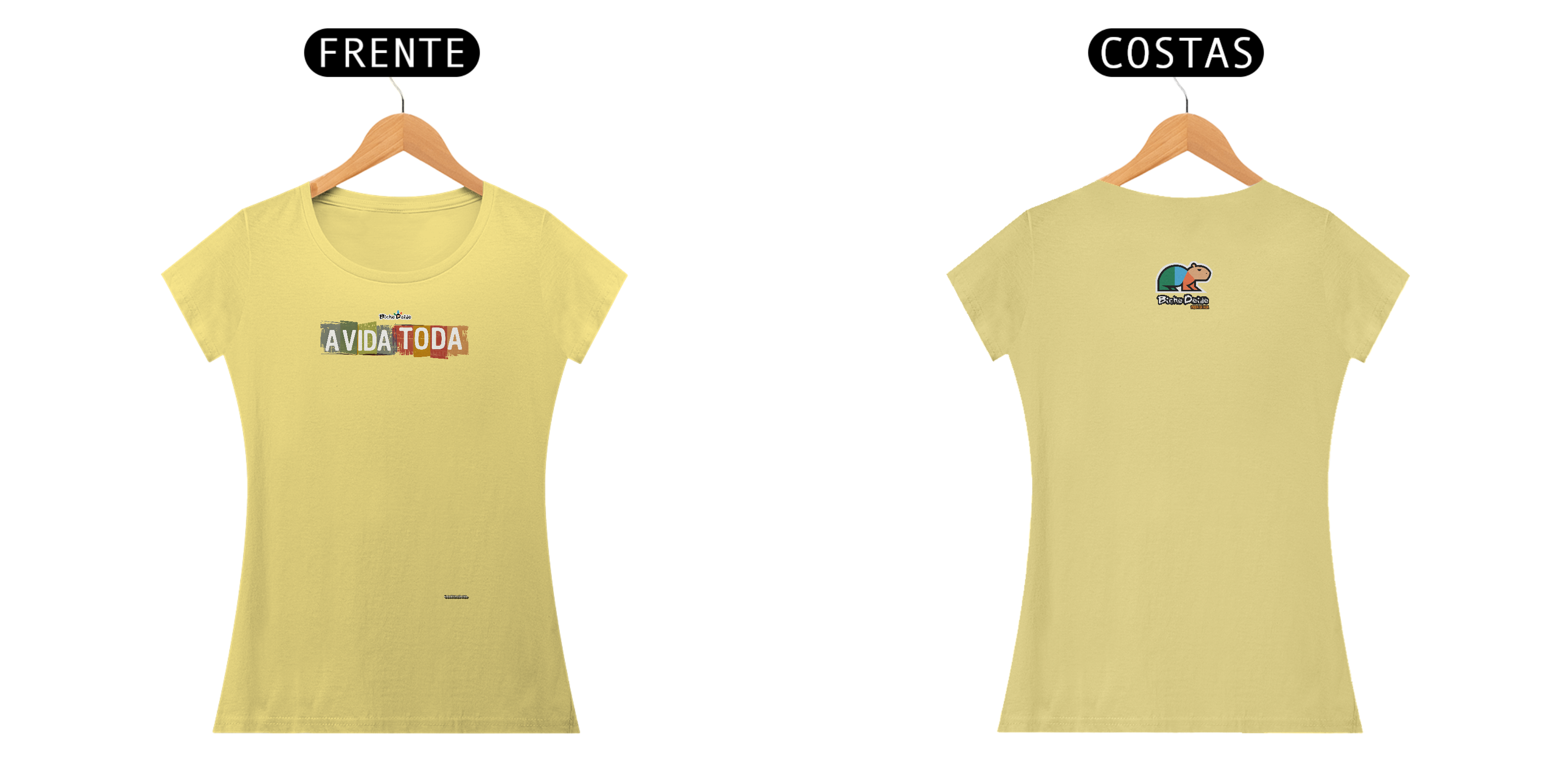 Nome do produto: Camiseta Baby Long Estonada, a vida toda, Bicho Doido