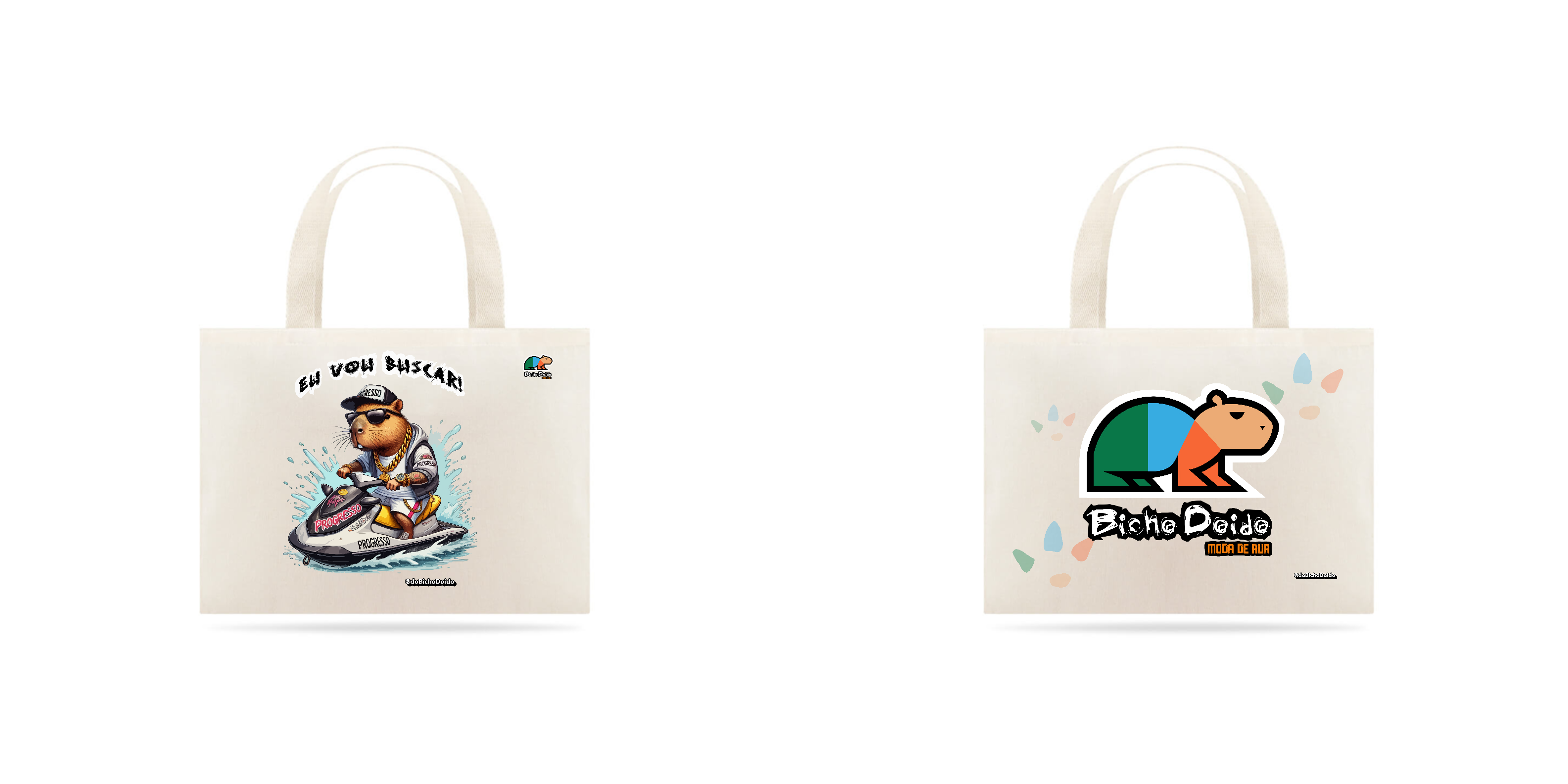 Nome do produto: Eco Bag, Eu vou buscar, Na onda do jetsky, Bicho Doido