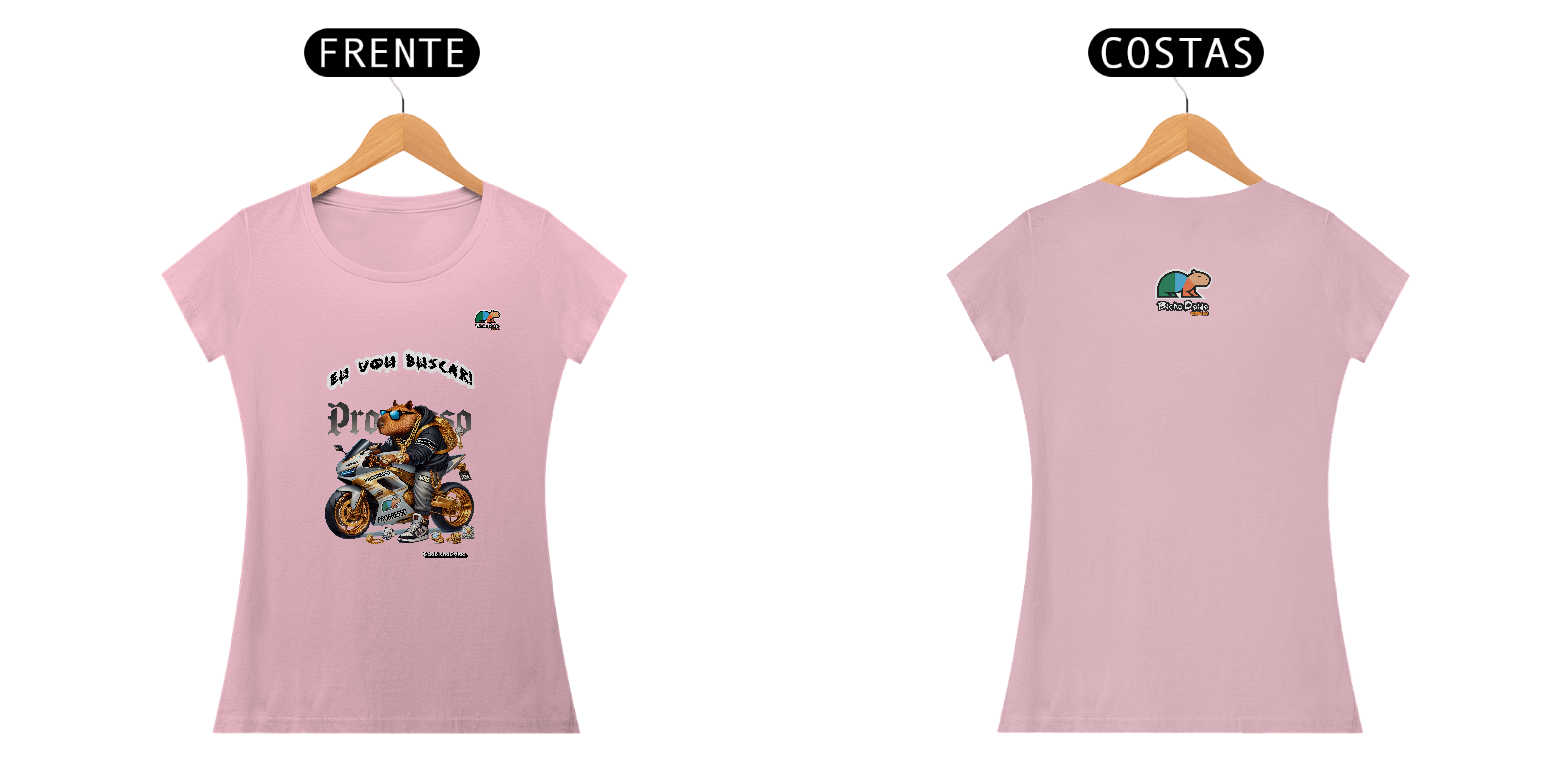 Nome do produto: Baby Long Pima, Eu vou buscar, De foguetão prateado, Bicho Doido