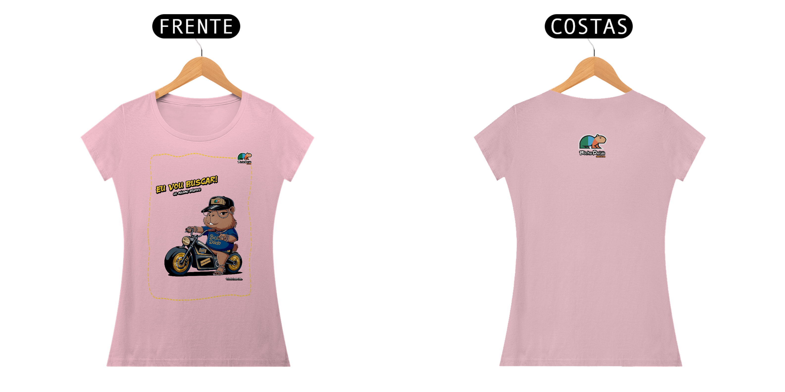 Nome do produto: Baby Long Pima, Eu vou buscar, Eu vou buscar, Bicho Doido